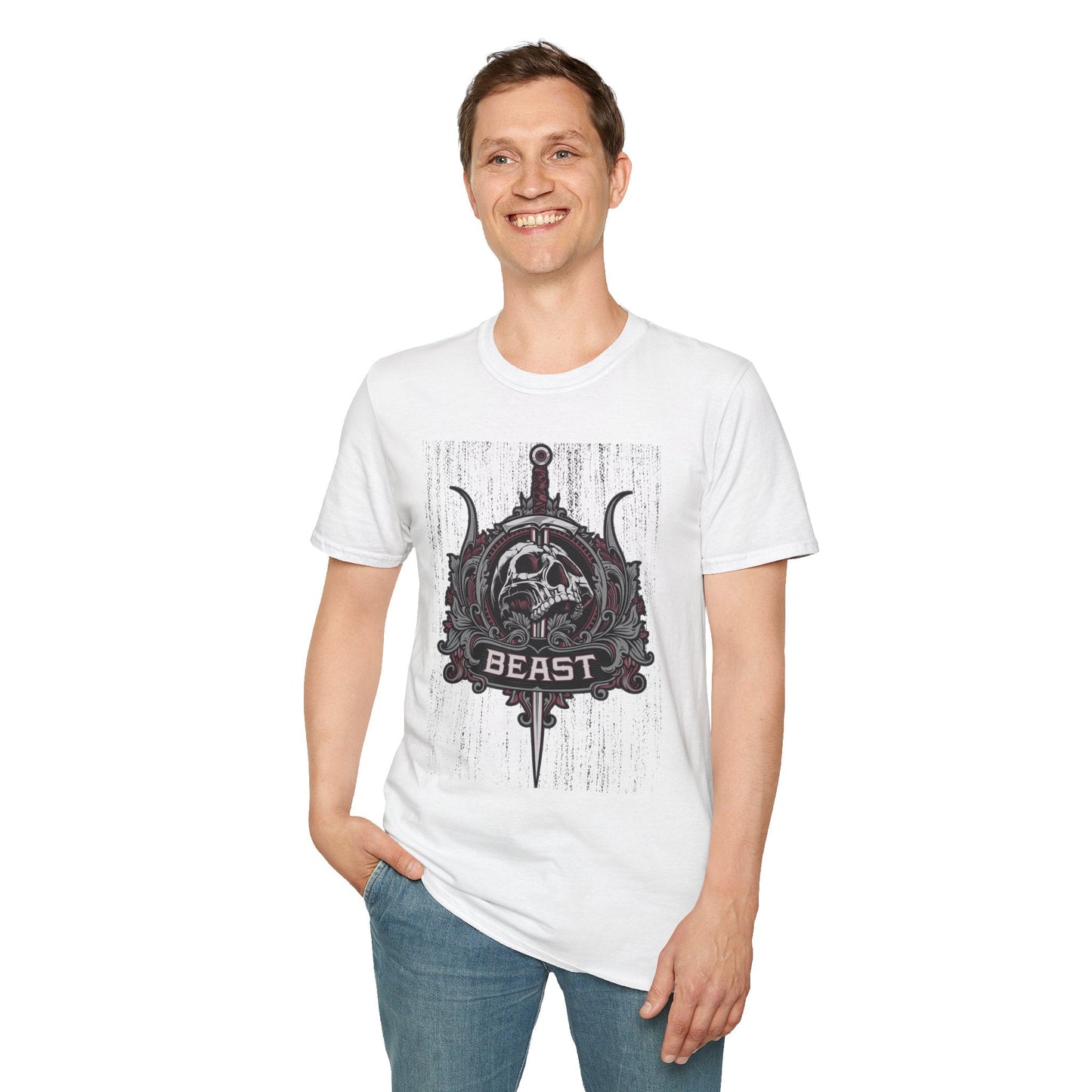 Art Design Graphic Tee Shirt Unisex Gildan Softstyle 64000 Cotton 4.5 Oz Lightweight Comfort