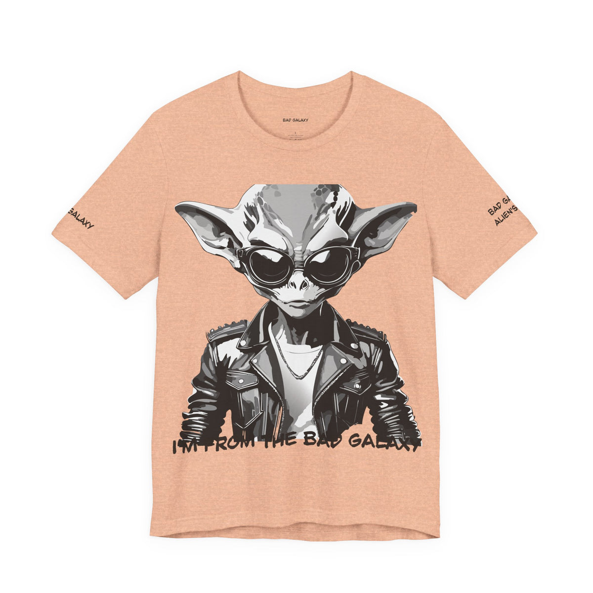 Alien Graphic Unisex Cotton Bella+Canvas Tee with Art Design b65