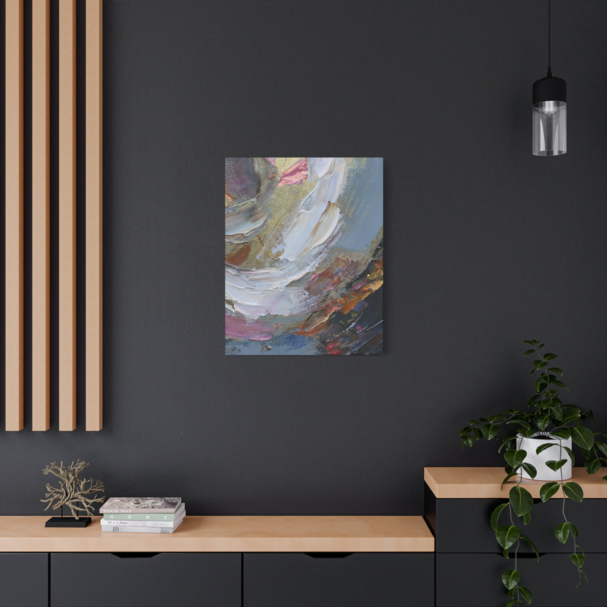 Abstract Oil Painting Print Canvas 20x24,20x30,24x30 24x32,24x36,30x40 32x48,36x48,40x60 Pine-Wood Inner Frame ABS-87