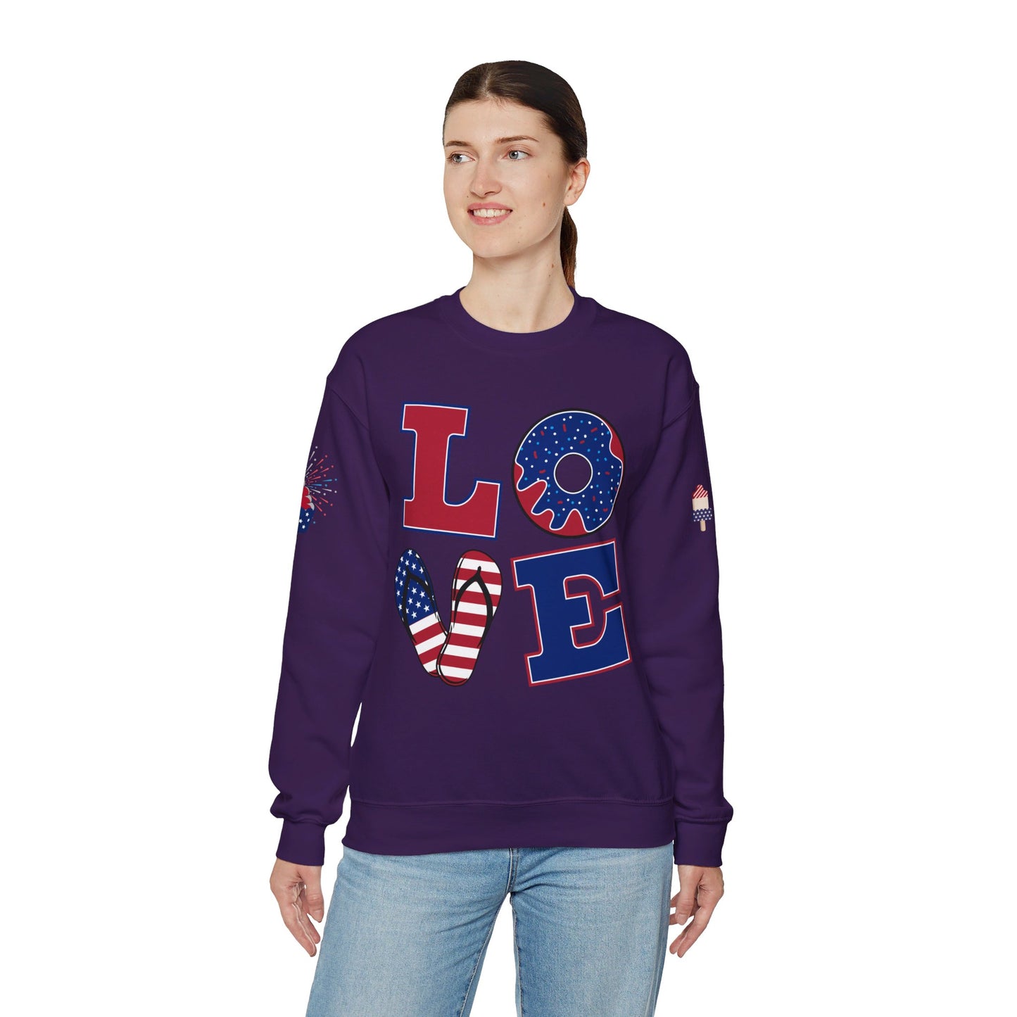 Unisex Heavy Blend Sweatshirt - LOVE