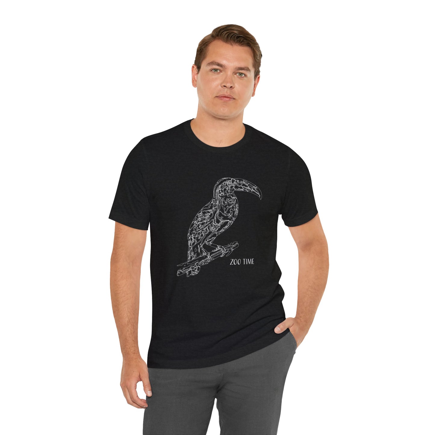 Unisex Tee Shirt with animals Print