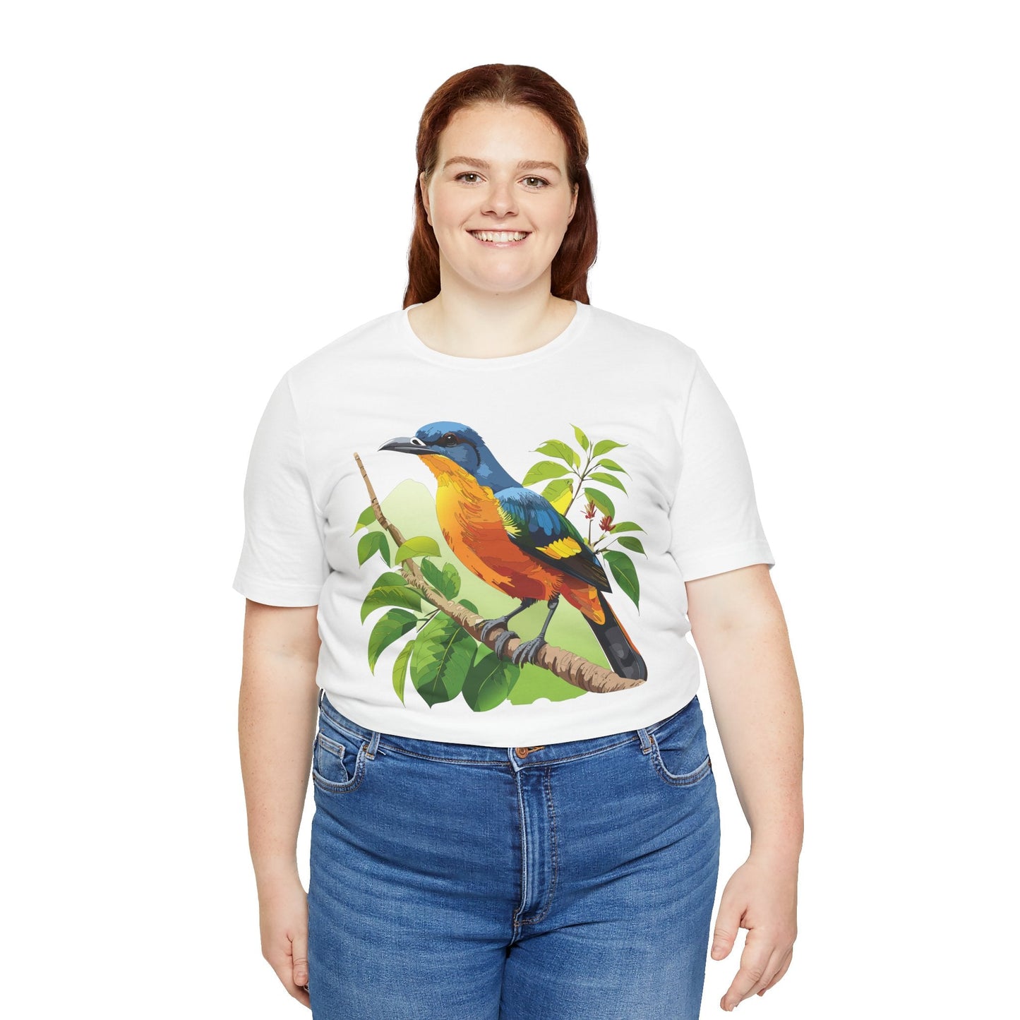 Unisex Animal Design Tee Shirt With Wildlife Graphics For Casual Everyday Wear And Comfort