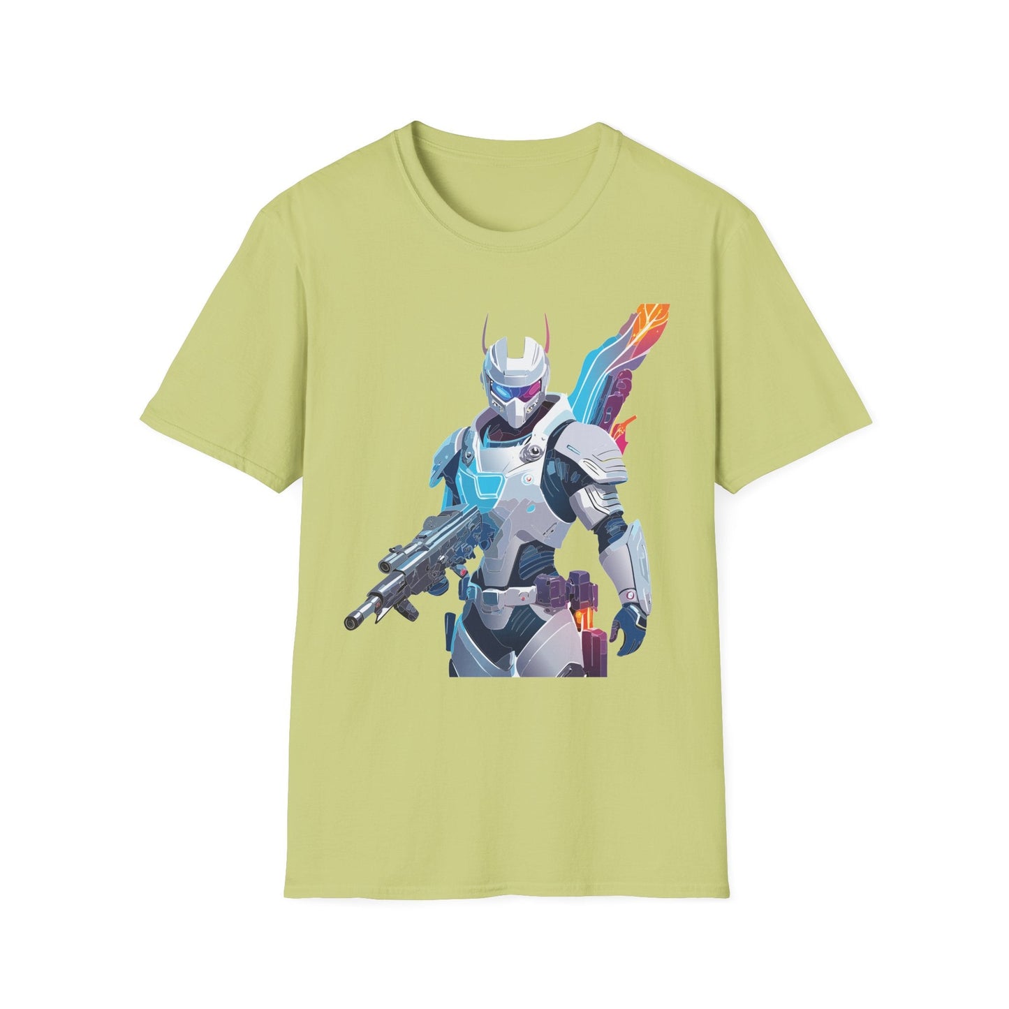 Robocop T Shirt Unisex Softstyle 64000 Graphic Tee 100 Percent Ring Spun Cotton Comfort