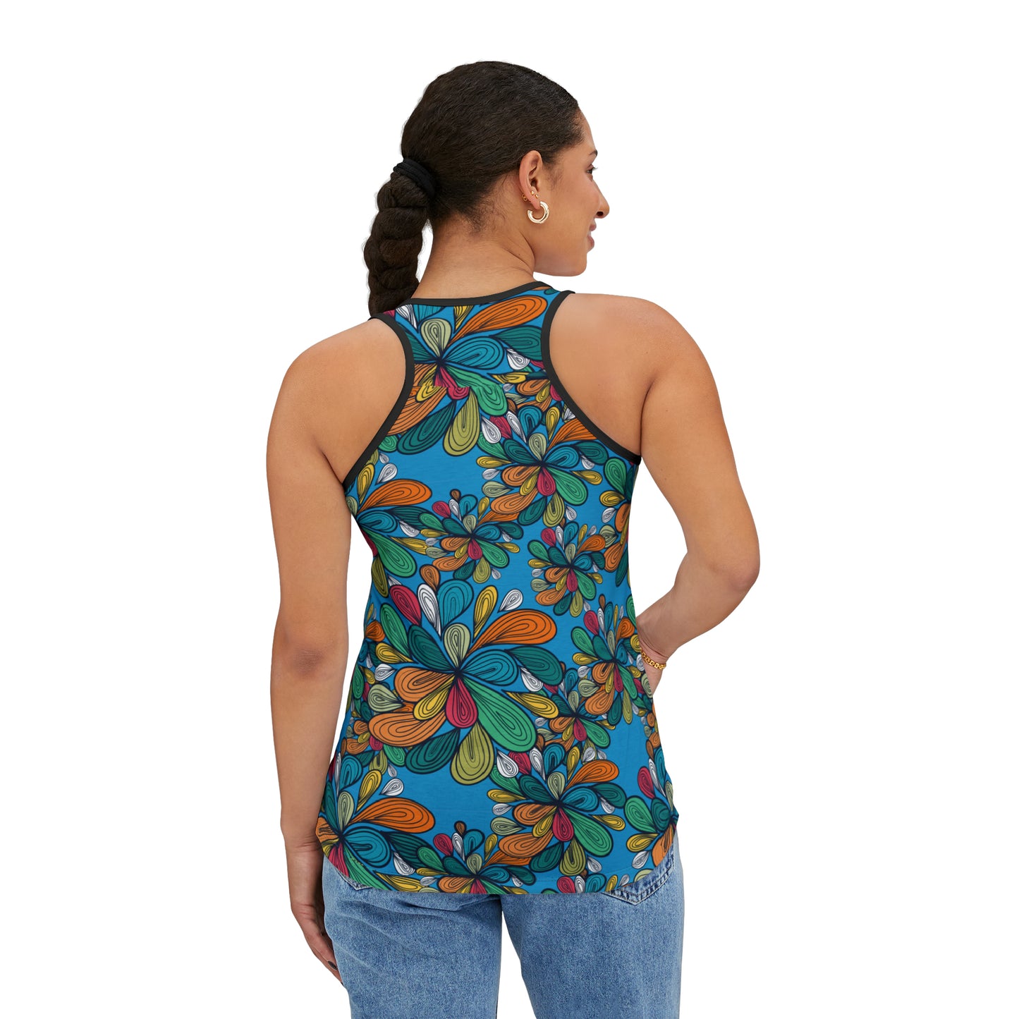 Sommerliches Tank Top mit floralen Prints