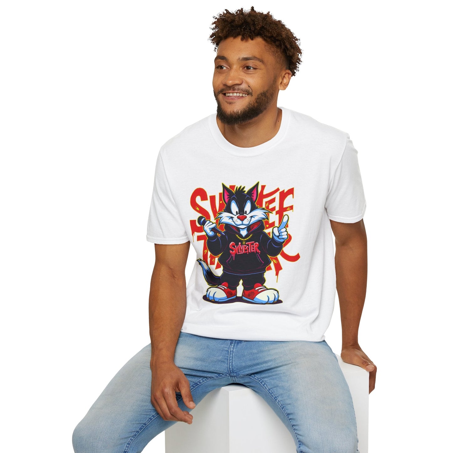 Gildan Softstyle Unisex T Shirt 100 Percent Ring Spun Cotton Cartoon Animation And Funny Animals Tee