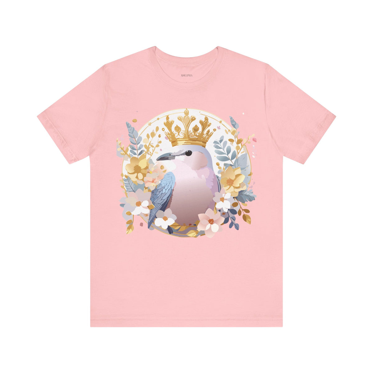 Medallion Graphic Unisex Cotton Bella+Canvas Tee with Art Design d49