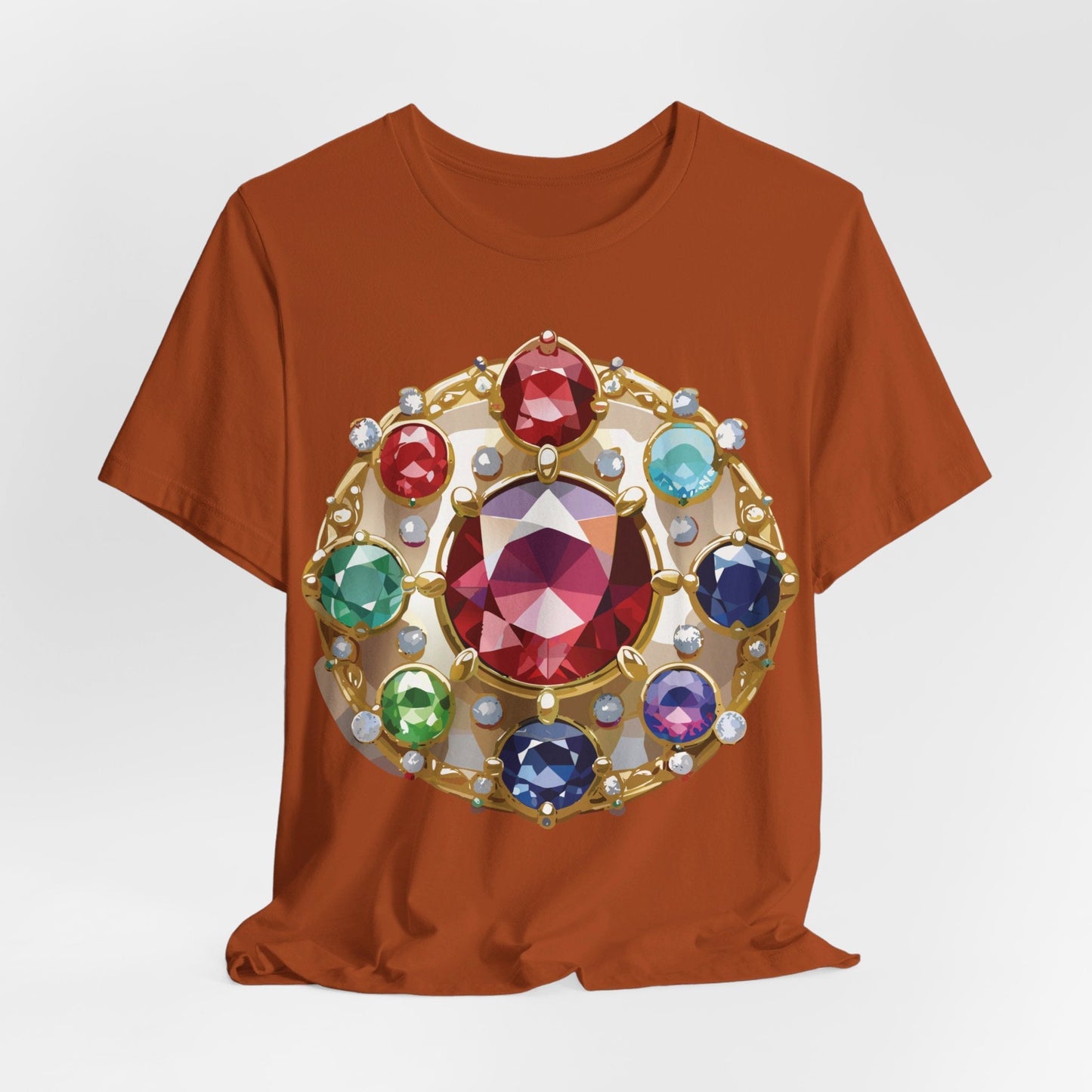 Adelpha Graphic T Shirt Unisex Vintage Artwork Tee Jewelry Design Short Sleeve Art Print