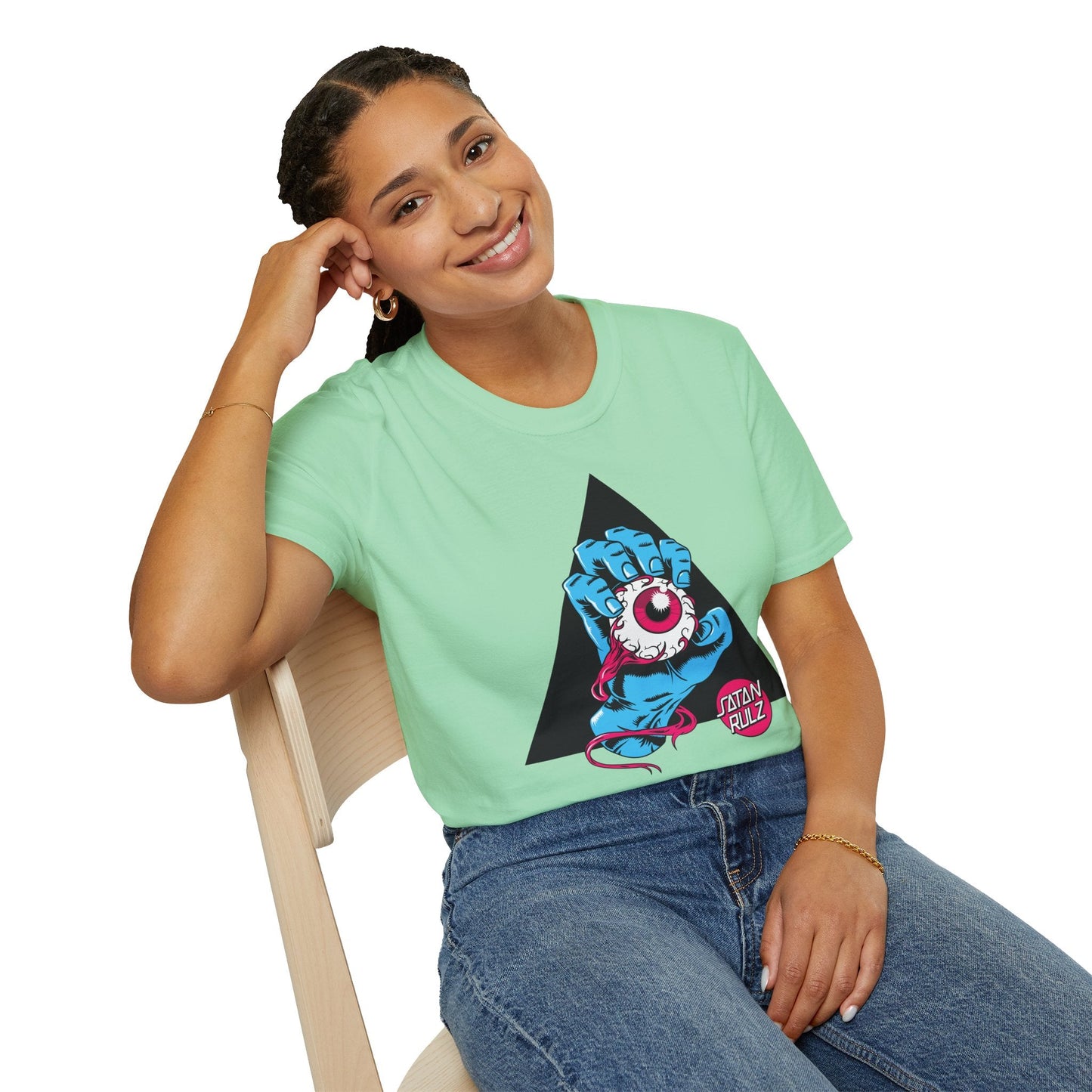 Cartoon T Shirt Unisex Animation Tee Funny Tee Gildan Softstyle 64000 100 Percent Ring Spun Cotton
