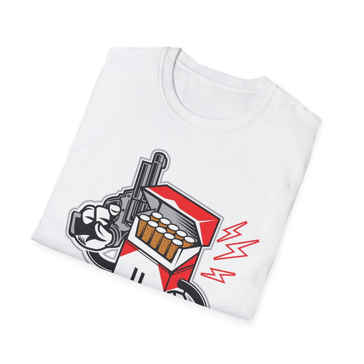 Cartoon T Shirt Animation Tee Funny Unisex Gildan Softstyle 64000 100 Percent Ring Spun Cotton