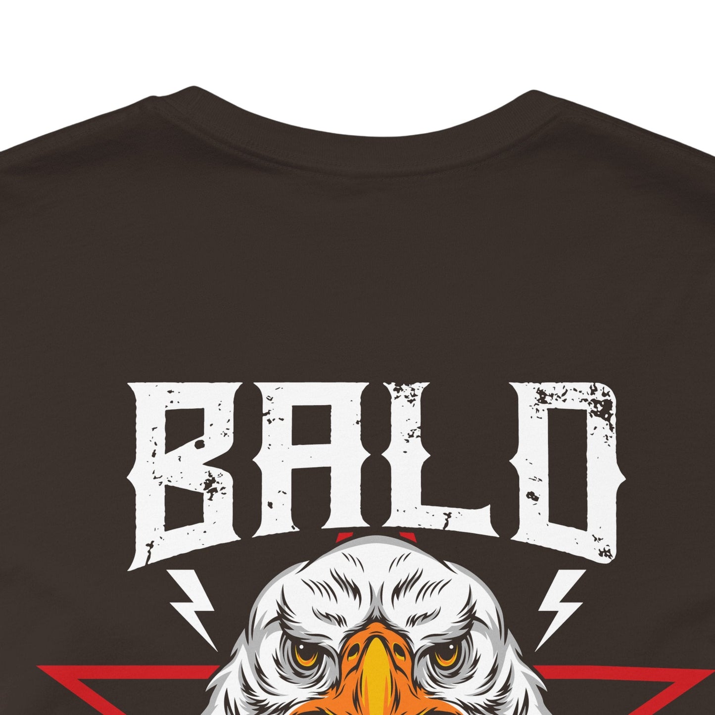 Bald Eagle Graphic Illustration Unisex Cotton Tee a3