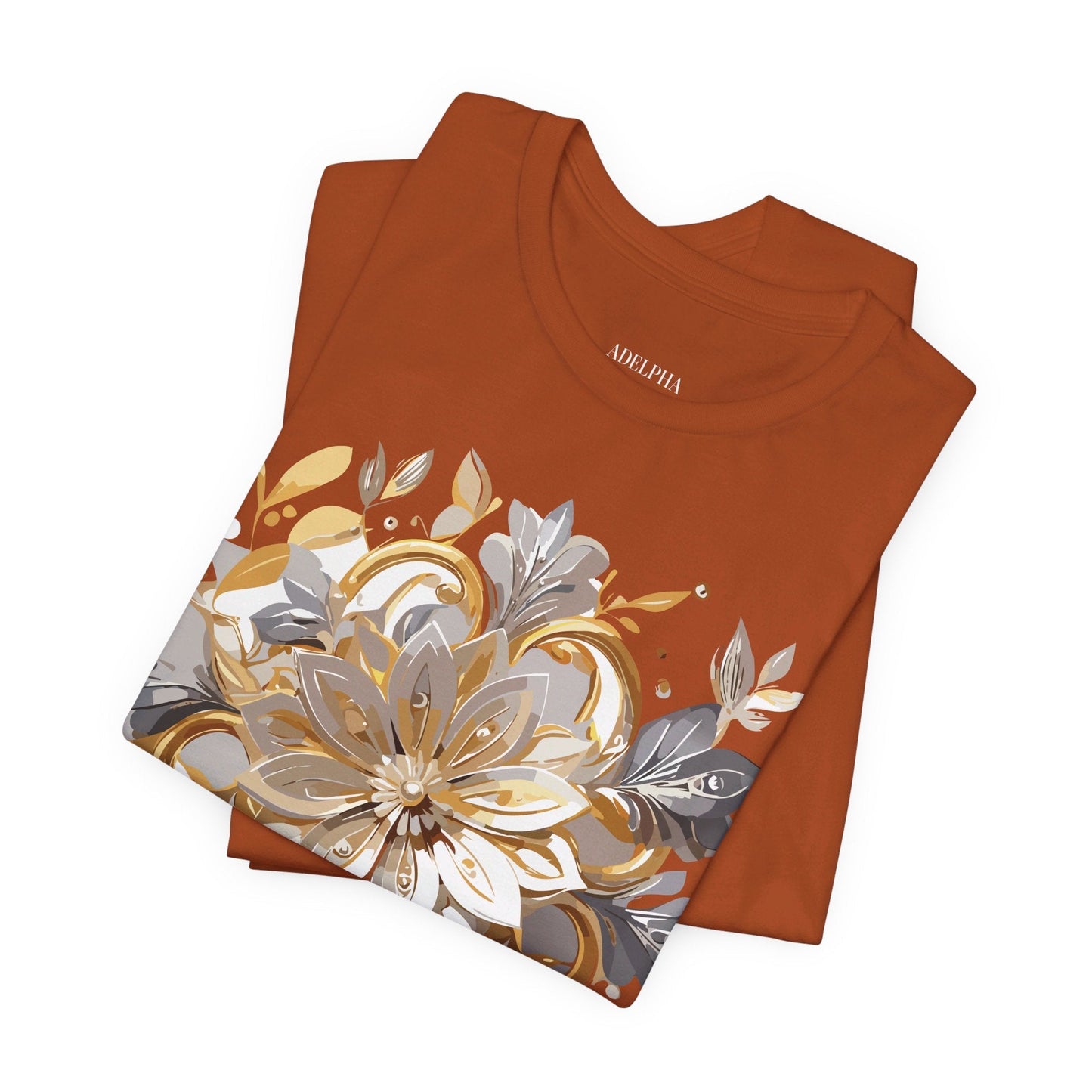 Adelpha Vintage Inspired Graphic Tee Unisex Jersey Short Sleeve Art Shirt Premium Comfort