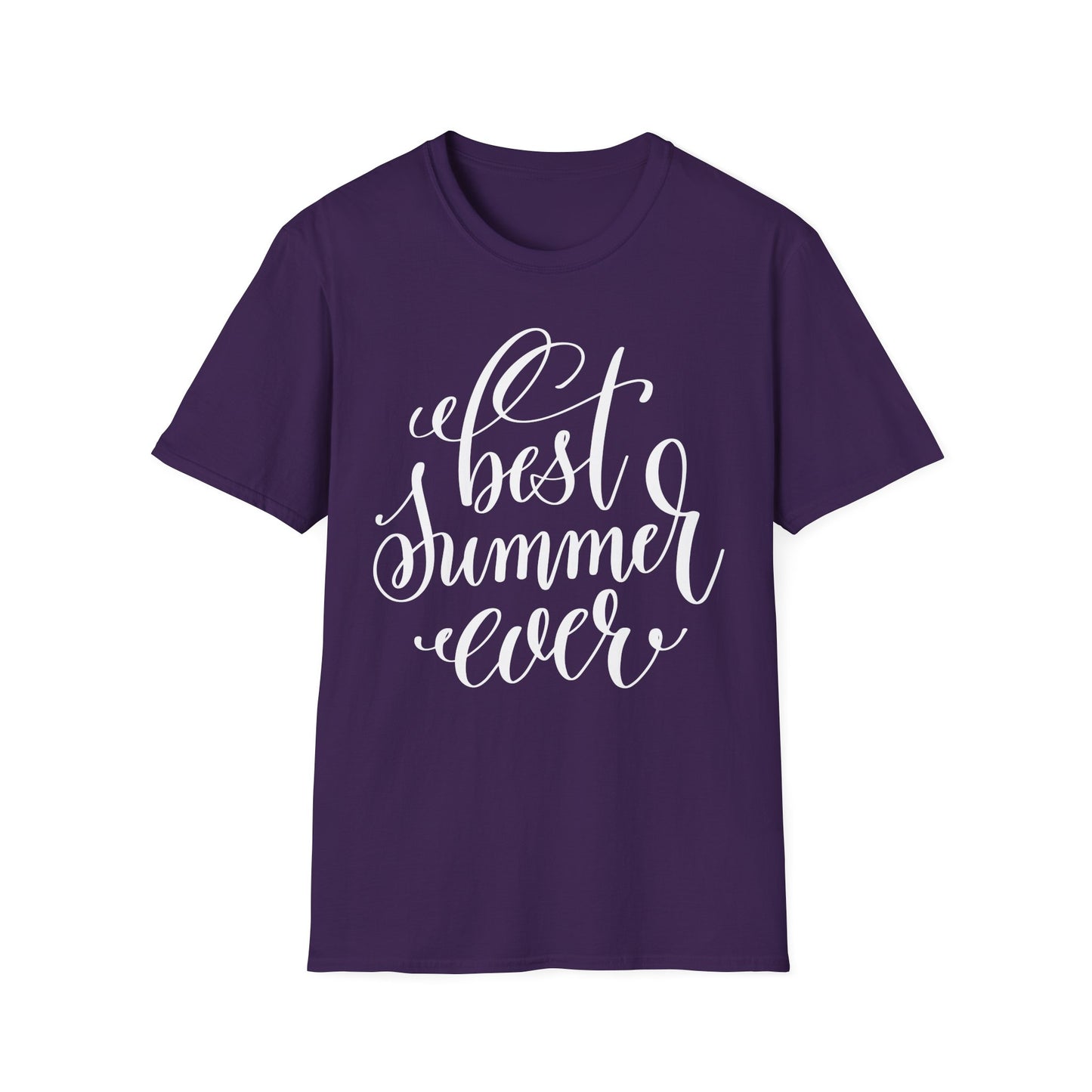 Unisex Cotton Short Sleeves Summer Graphic T-Shirt