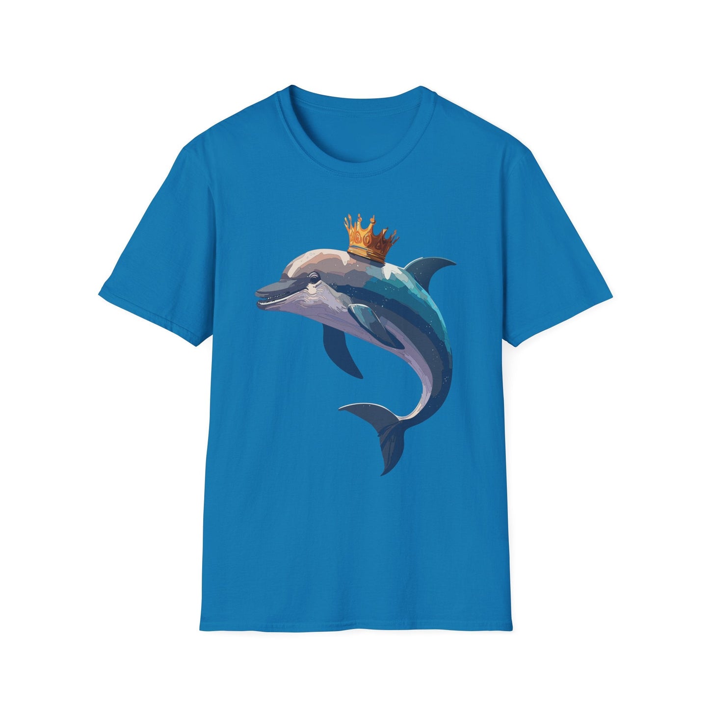 Dolphin Shirts Unisex Gildan Softstyle 64000 100 Percent Cotton Tee For Animal Lovers