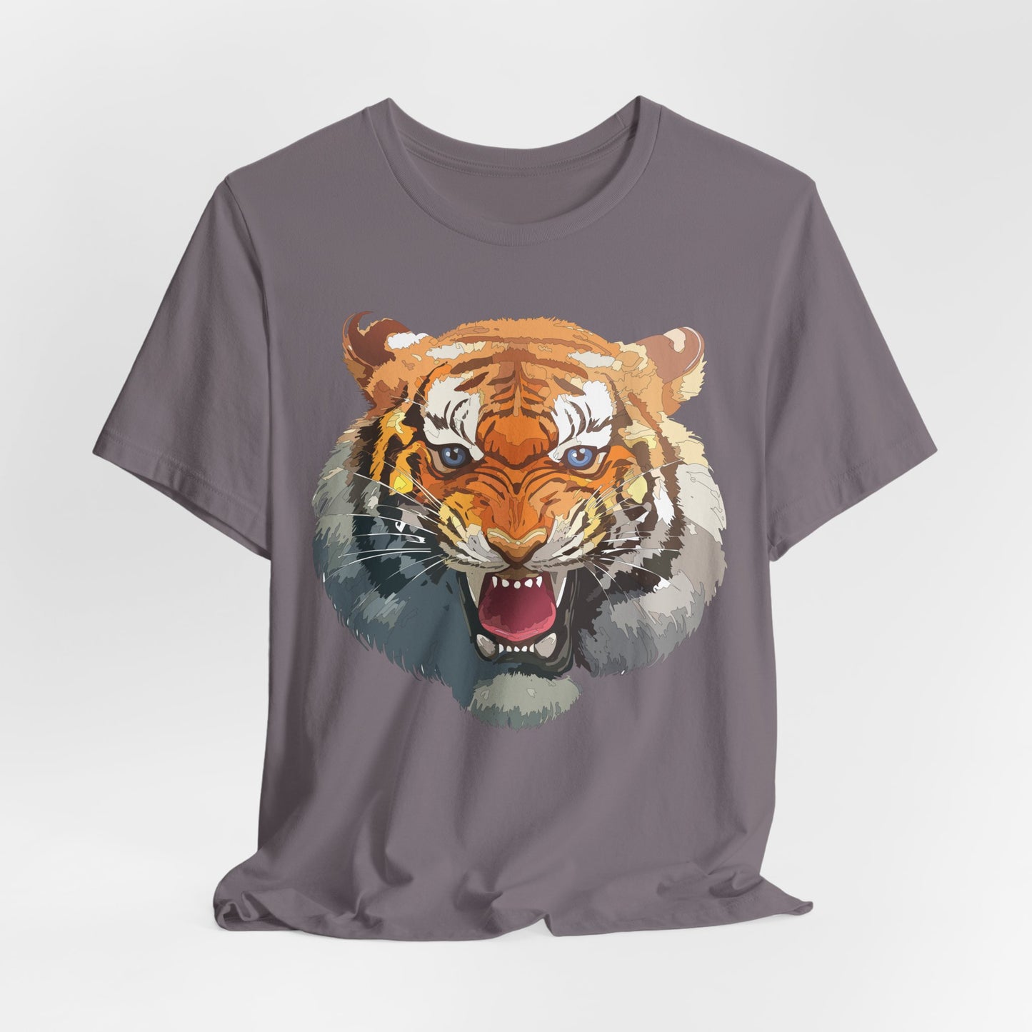 Tiger Shirt, Animal Shirt, T-Shirt with Tiger, Art Design Tee, Animal Tees, Safari T-Shirt, Graphic Design Tee 14