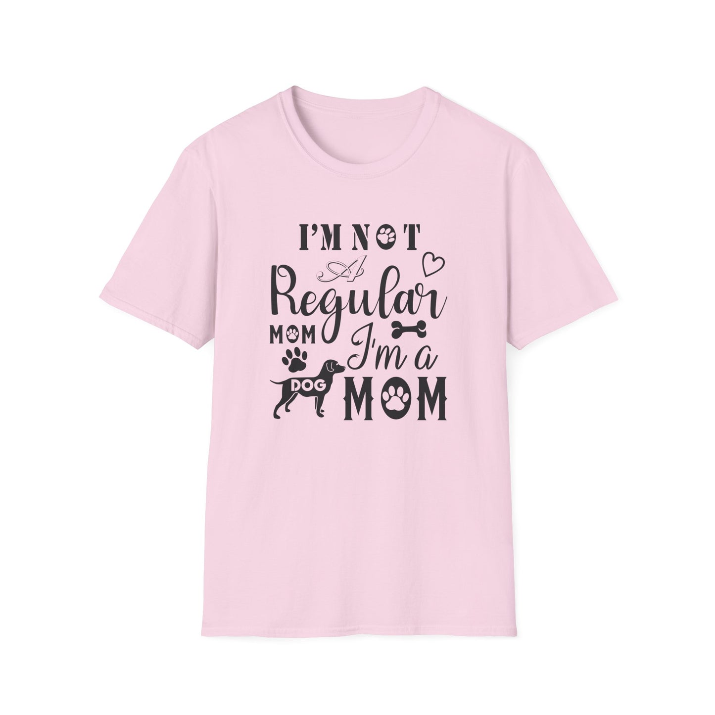 Dog Mom Pet Lover Graphic Unisex Cotton T-Shirt