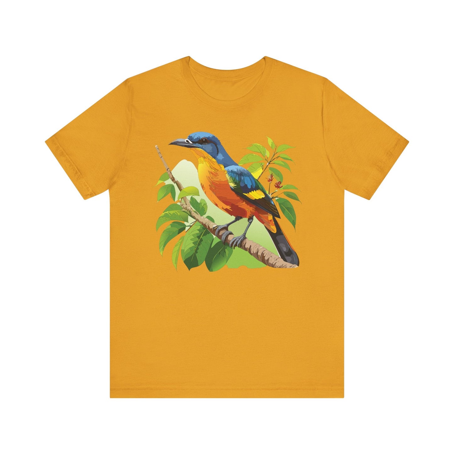 Unisex Animal Design Tee Shirt With Wildlife Graphics For Casual Everyday Wear And Comfort