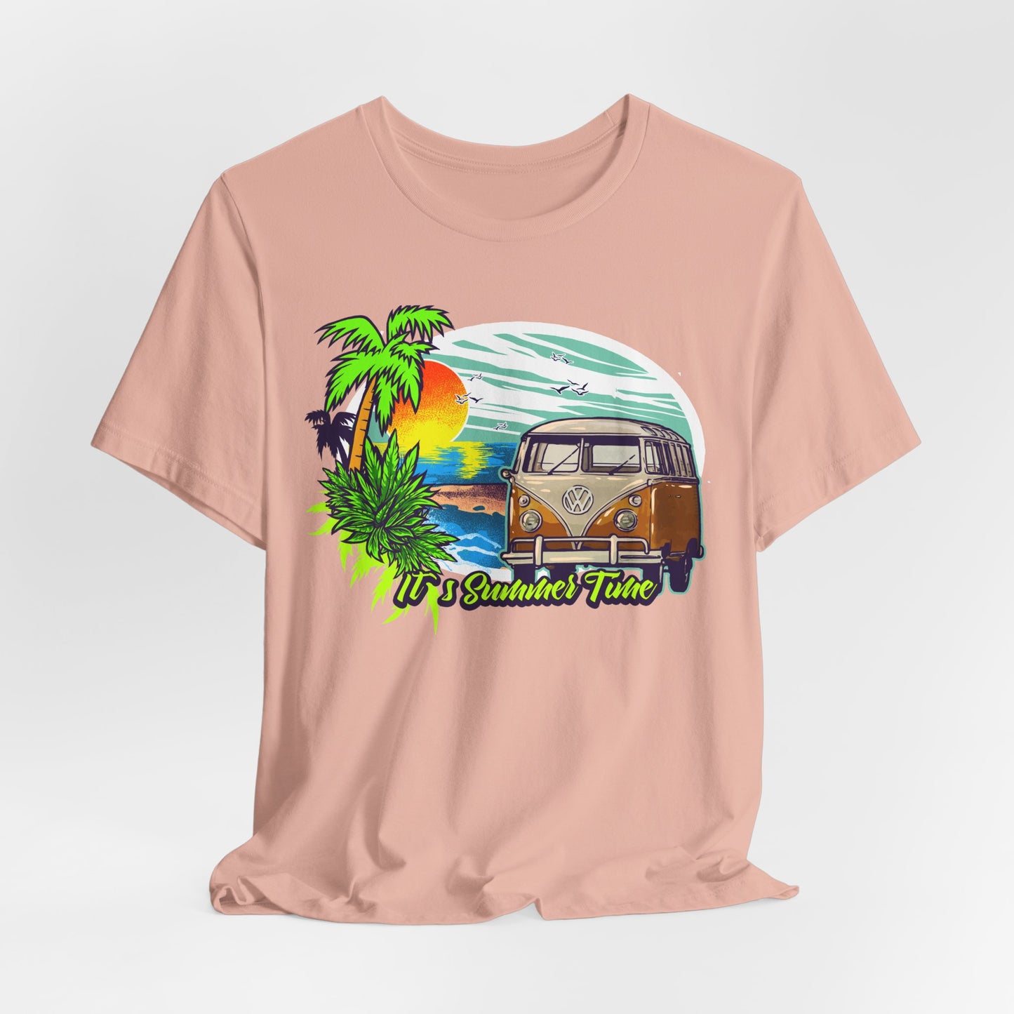 Old Bus Retro Poster Graphic Design Tee, Old Bus Shirt, Vintage Tees, Art Design T-Shirt, Graphic Tee, Retro Art Shirts