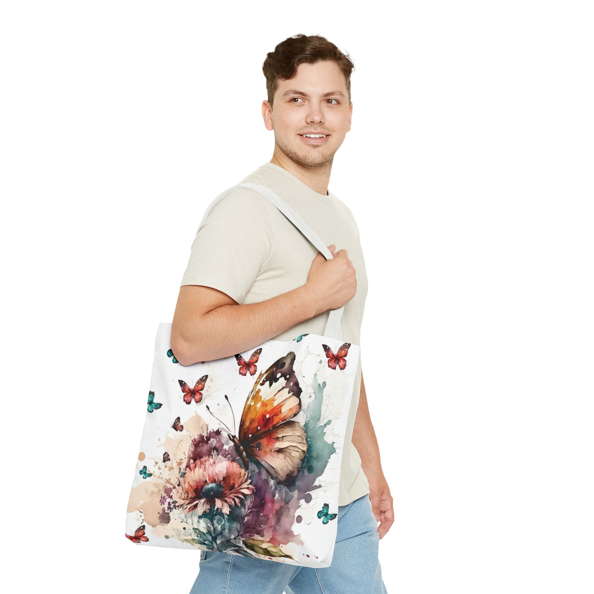 Butterfly Canvas Tote