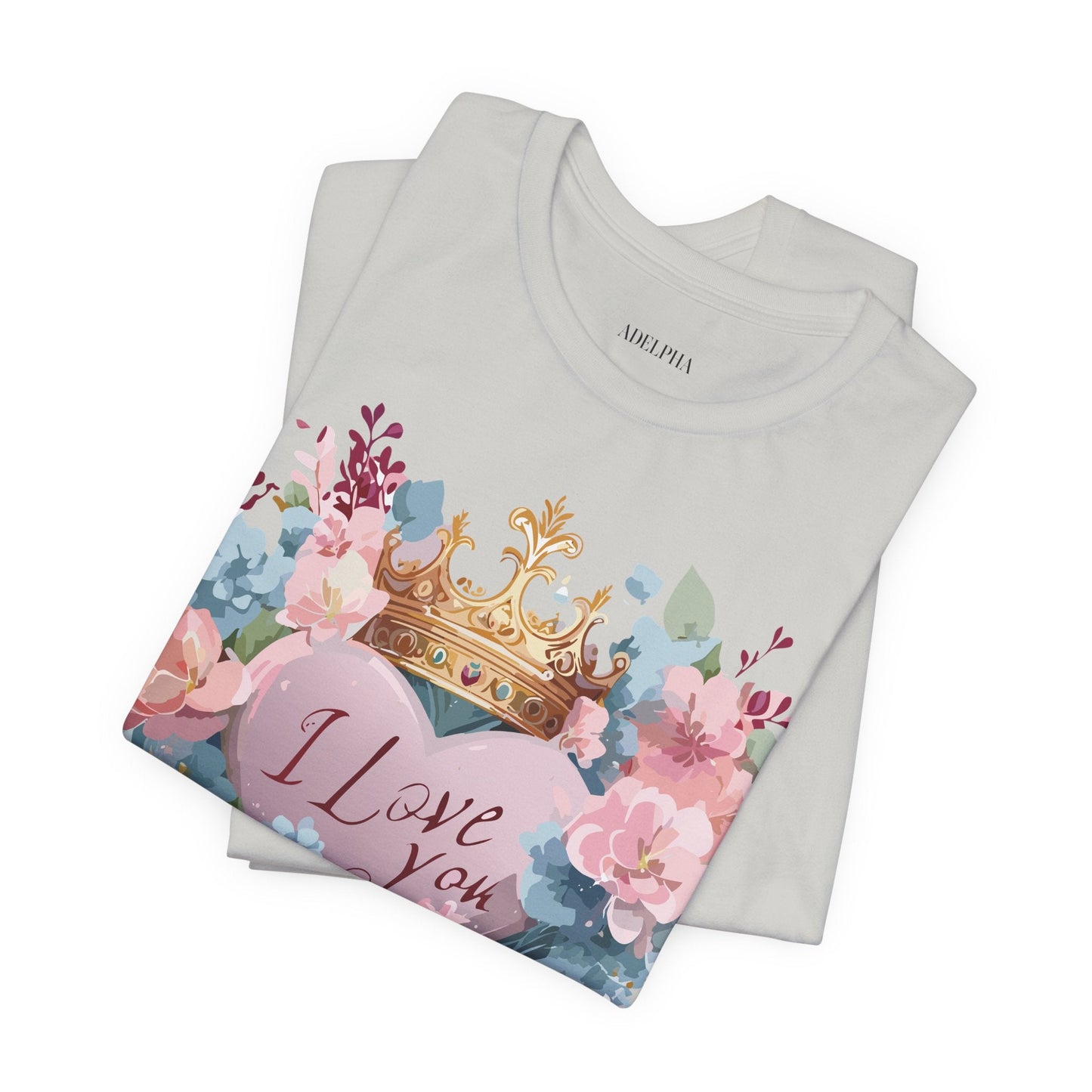 Valentine Graphic Tee Unisex Jersey Short Sleeve Vintage Inspired Art Design By Adelpha