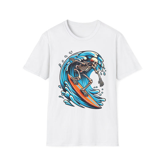 Skull Graphic Unisex Cotton T-shirt with Skeleton Artwork Design 10