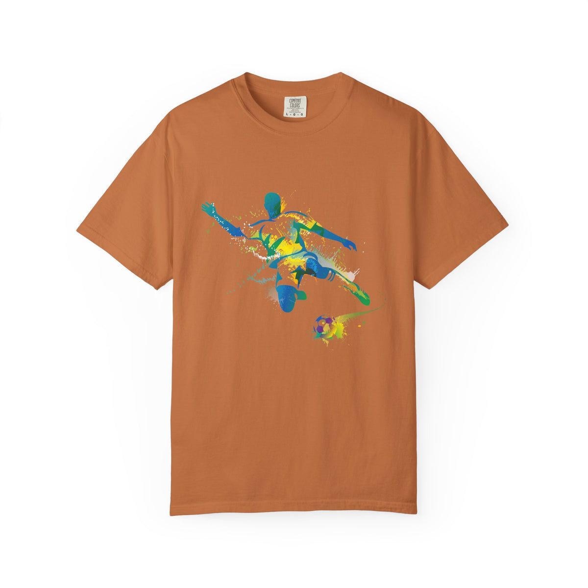 Sports Graphic Unisex T-Shirt Garment Dyed Cotton Relaxed Fit Comfort Colors 7