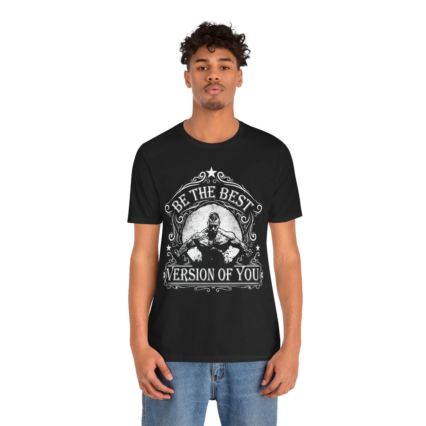 Be The Best Version Of You T-Shirt Motivational Fitness Tee