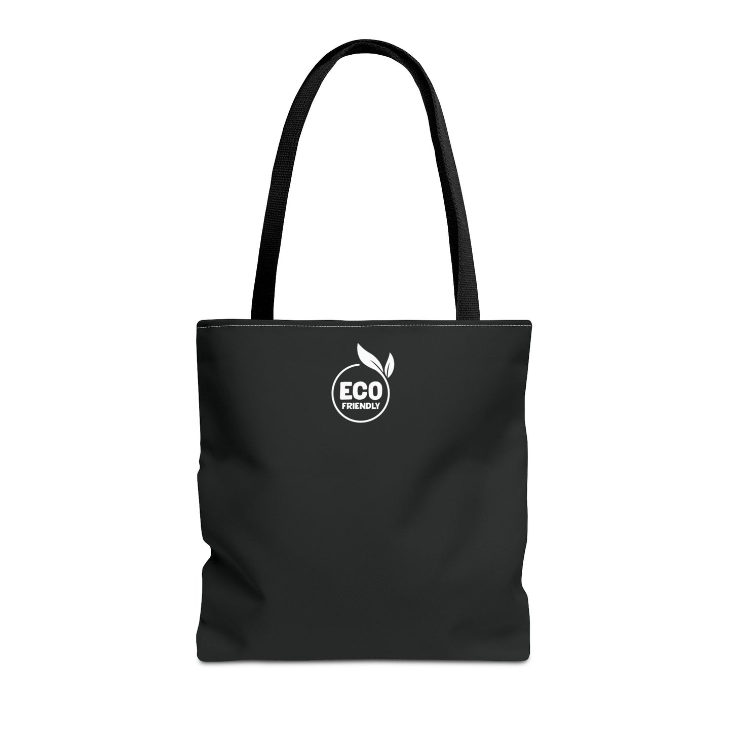 ECO BLACK COLOR CANVAS BAG HIGH-QUALITY 100% SPUN POLYESTER 3 SIZES BAG-E2
