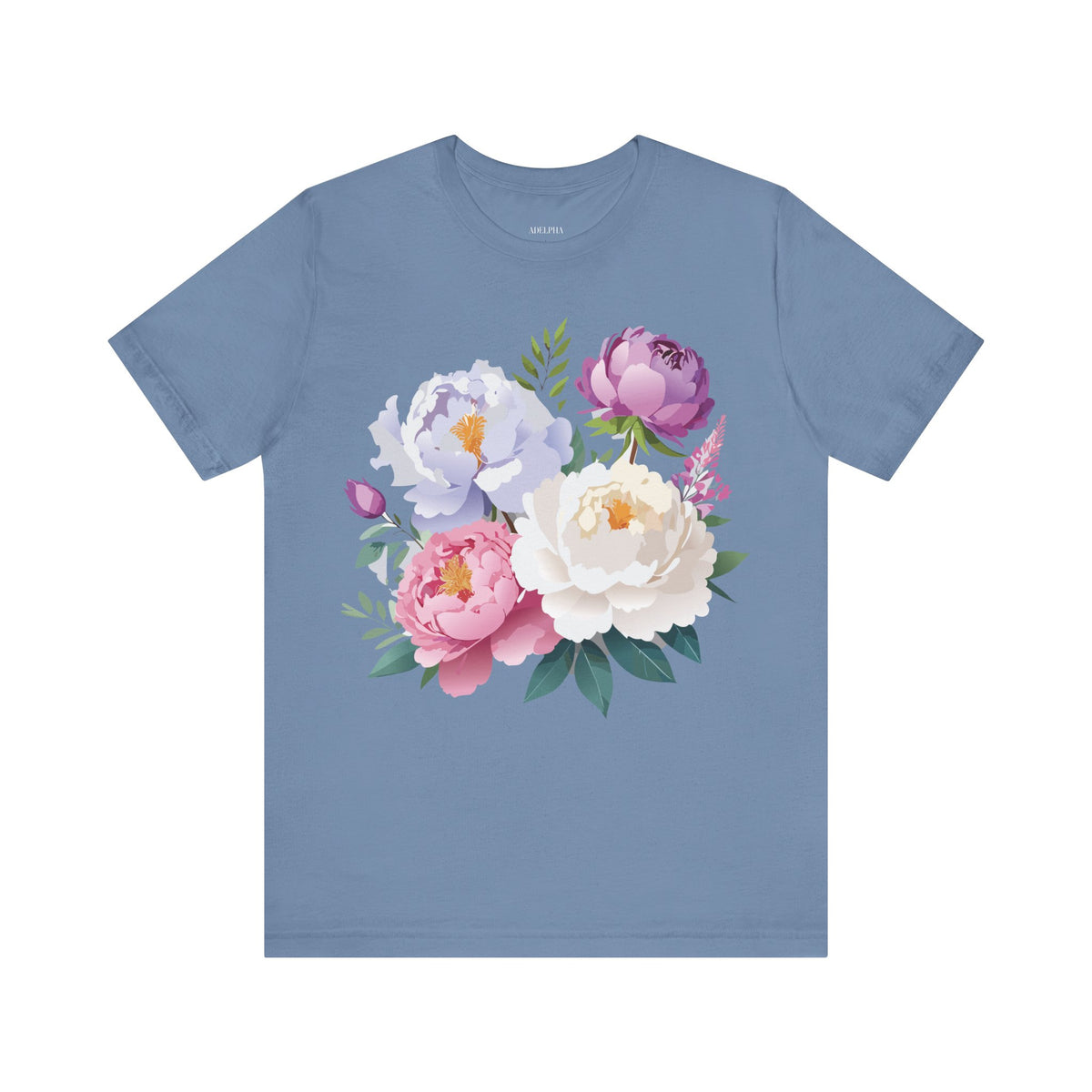 Floral Graphic Tee Shirt - Bella+Canvas Unisex 100 Cotton 27