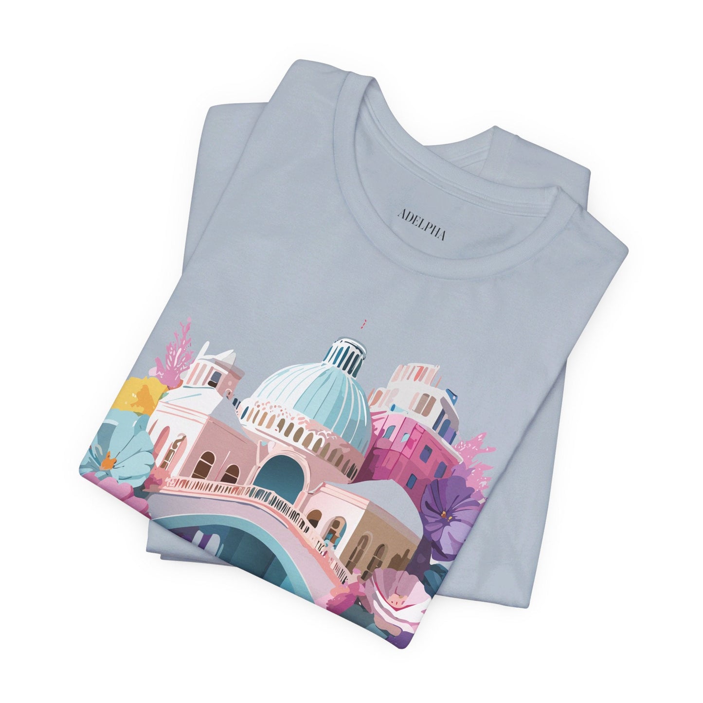 Venice Inspired Tourist Shirt Unisex Graphic Tee Adelpha Vintage Artwork Design Art