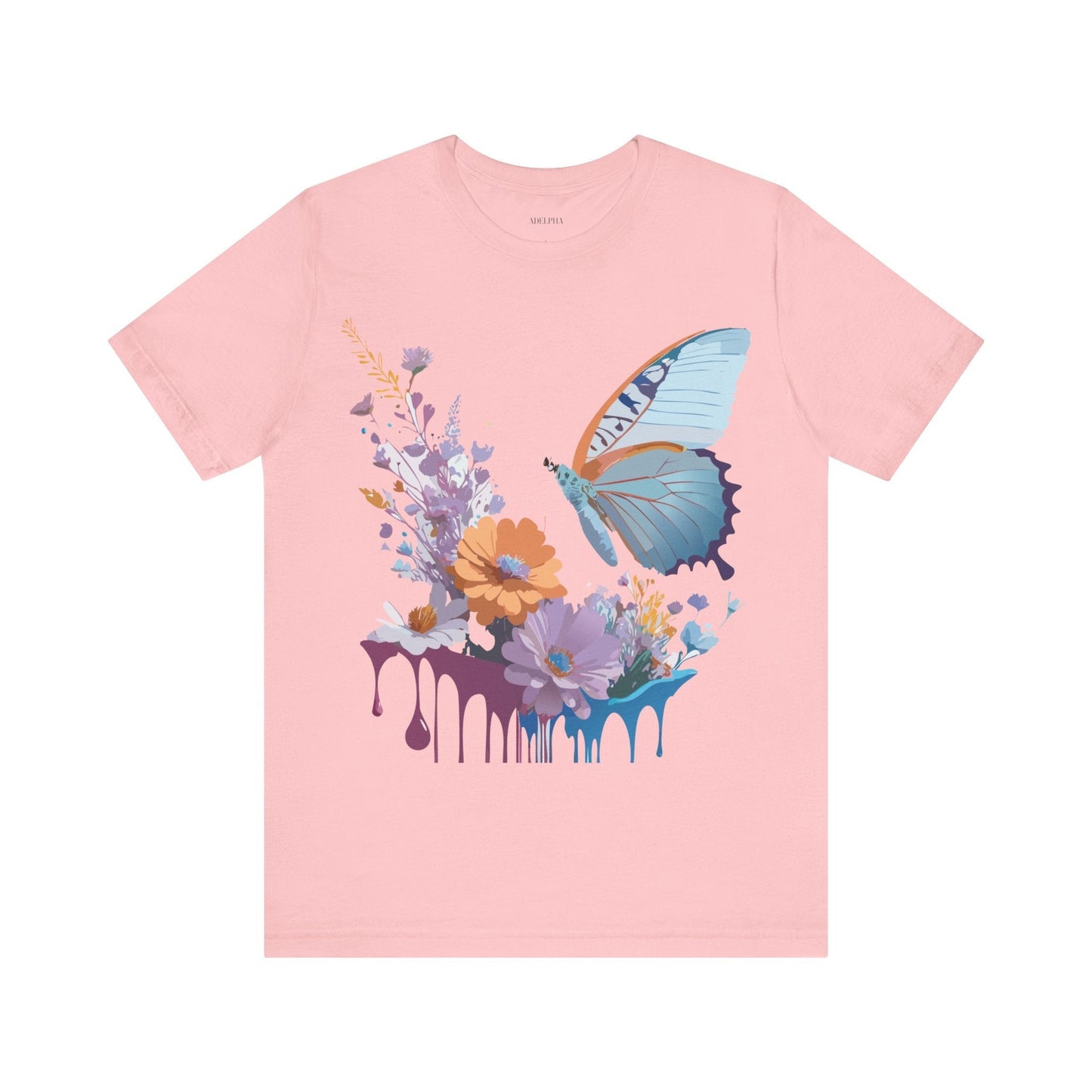 Adelpha Vintage Inspired Graphic Tee Unisex Short Sleeve Artwork