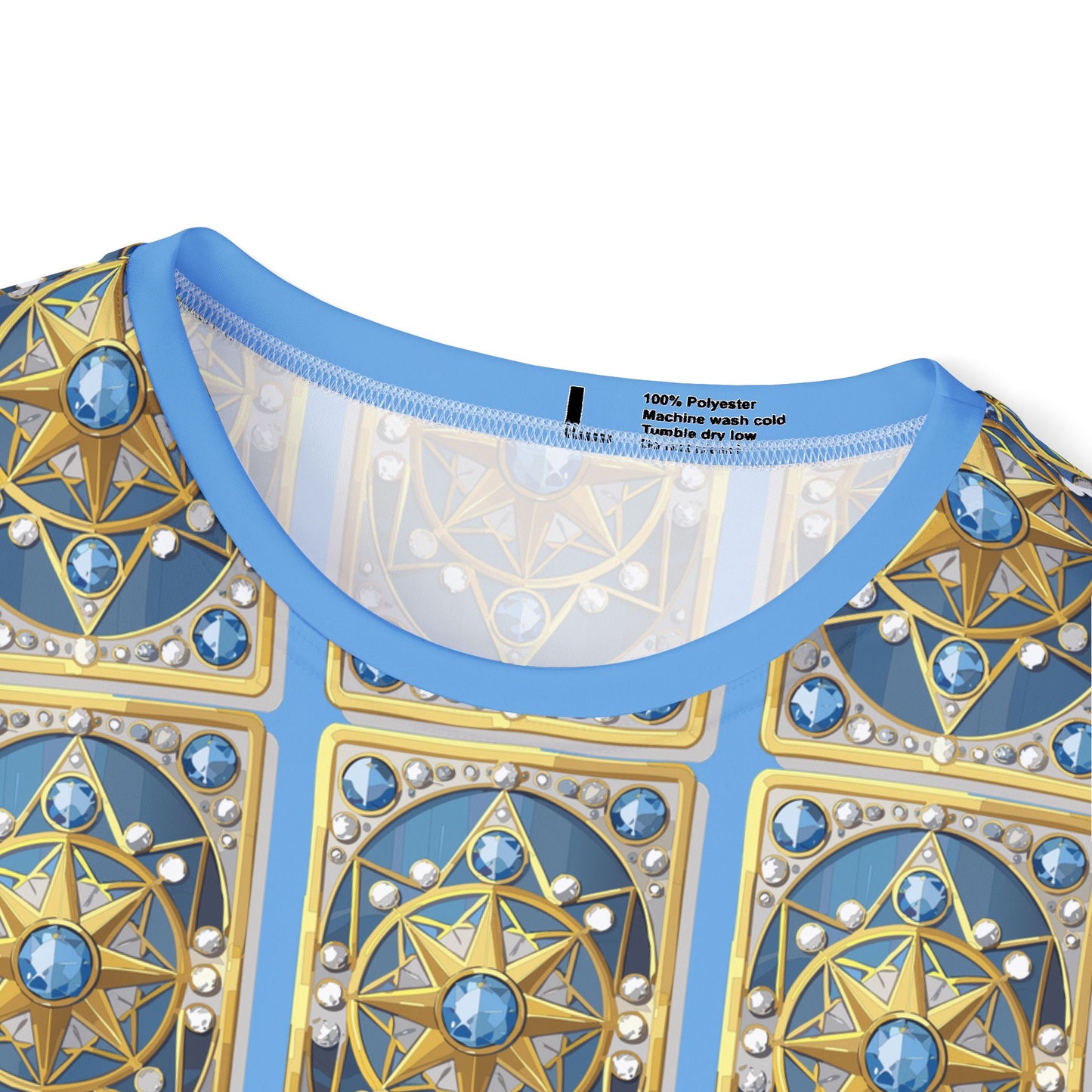 13-Card Deck Graphic T-Shirt, Art Design Poly Shirt, All Over Print Graphic Tee, Playing Cards T-Shirt, Playing Cards Tees