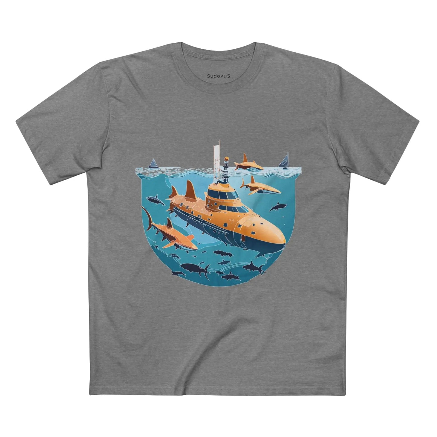 Ocean Coast Graphic Unisex 100 Cotton Staple Tee 18