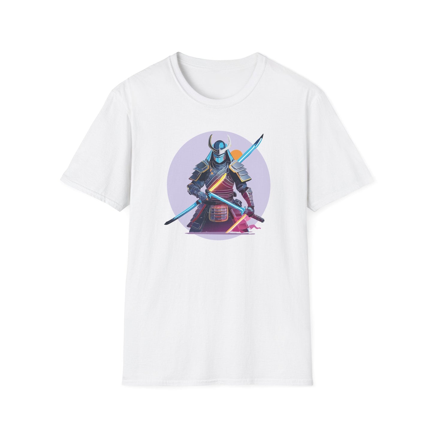 Samurai Shirt Unisex Gildan Softstyle Tee 100 Percent Cotton Lightweight Comfort