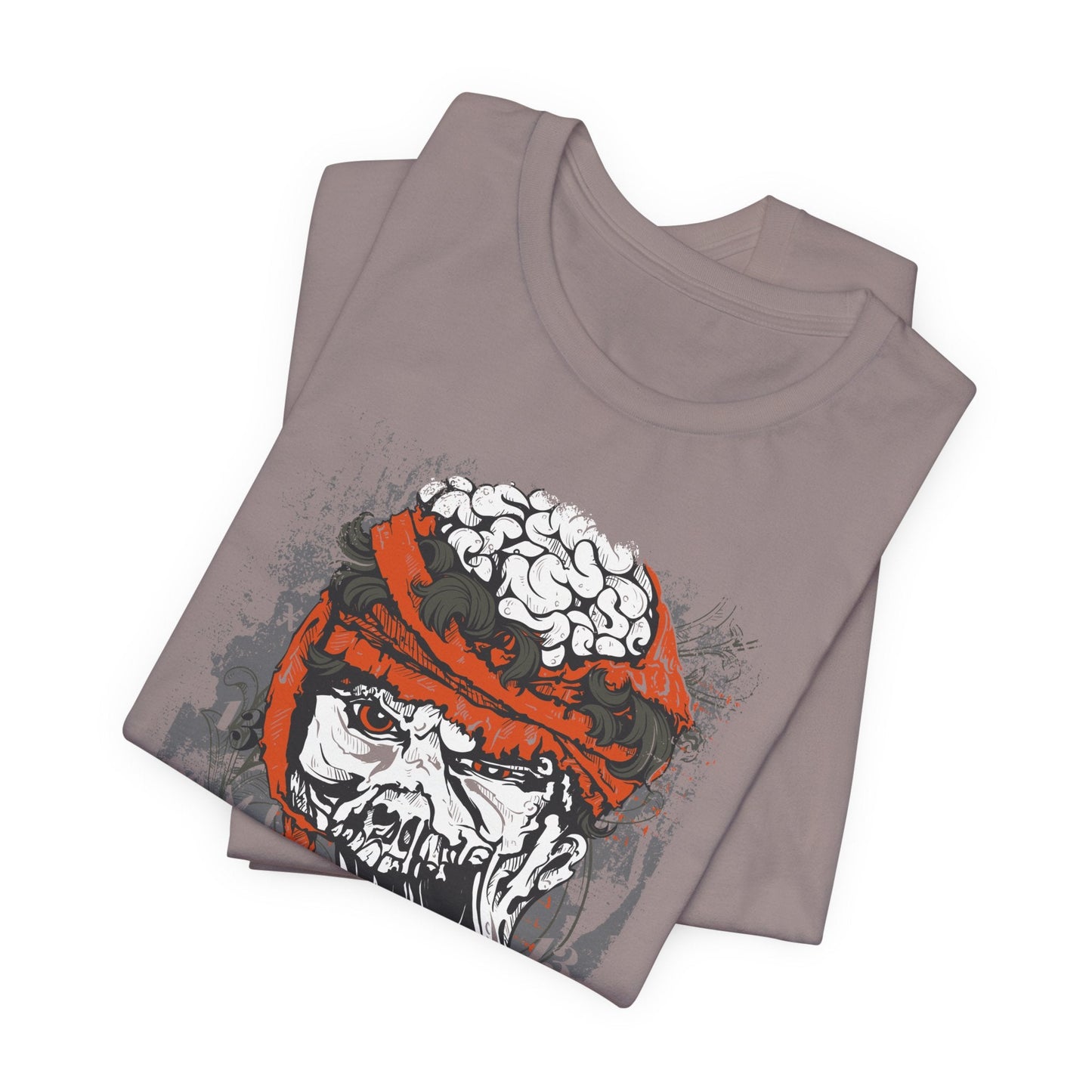 Skull Graphic Unisex Cotton T-Shirt r10