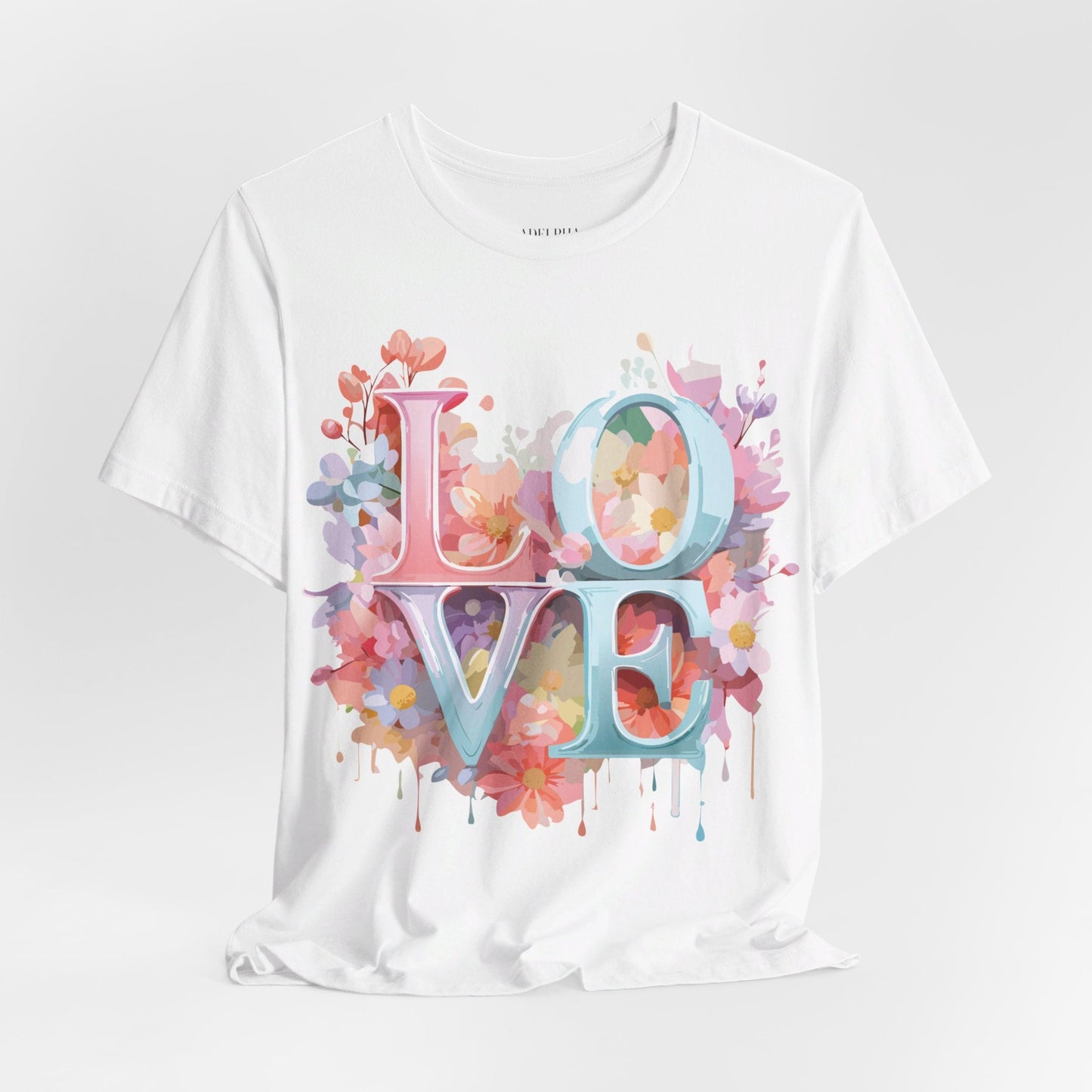 Valentine Graphic Tee Unisex Jersey Short Sleeve Art Design By Adelpha Premium Vintage