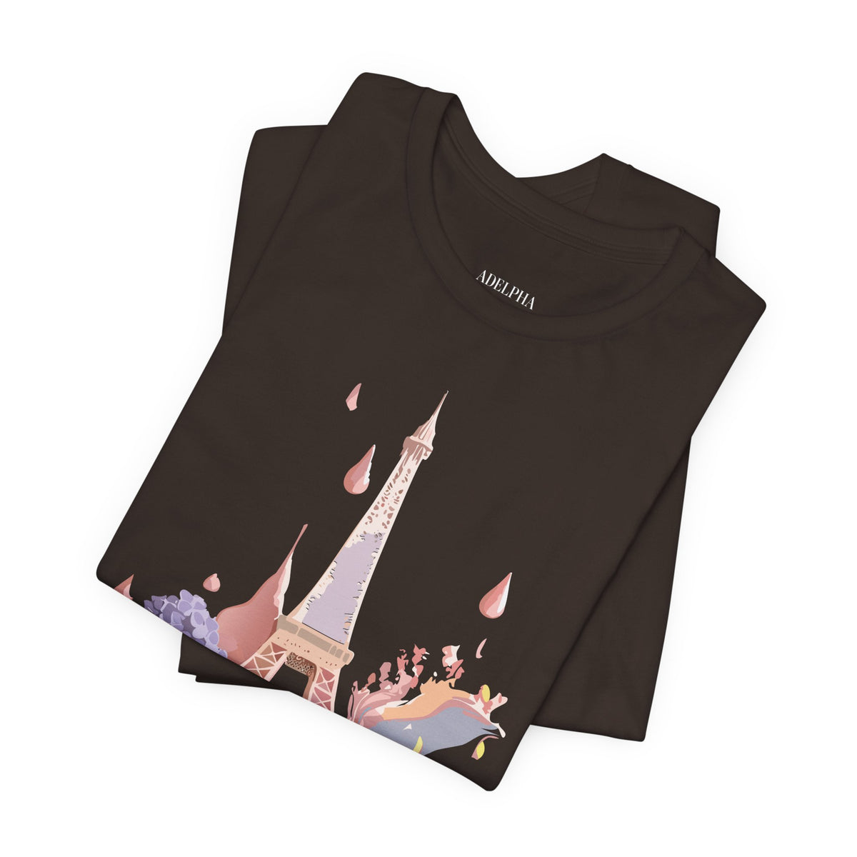 Unisex Cotton Bella+Canvas Tee with Paris
