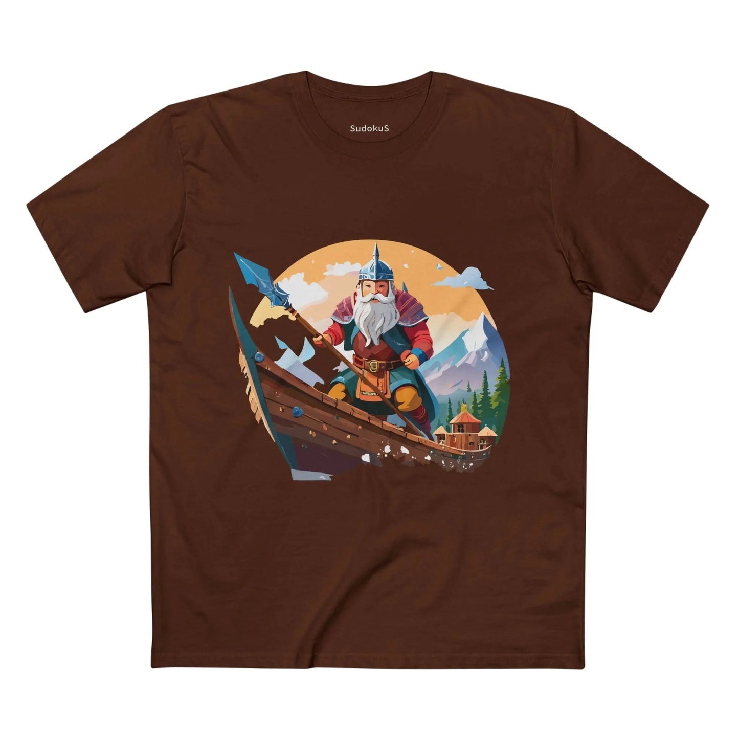 Viking Graphic Unisex 100 Cotton Staple Tee 33