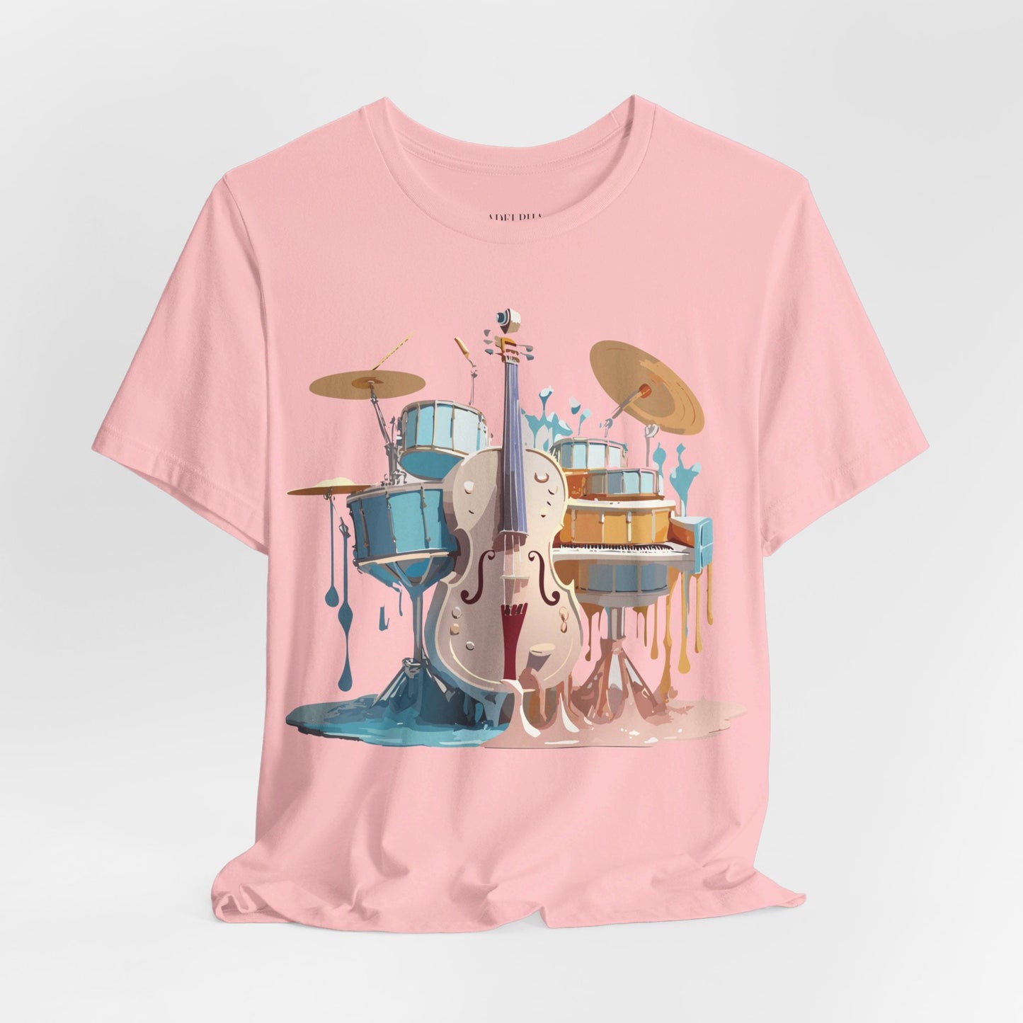 Adelpha Music Graphic T Shirt Unisex Jersey Short Sleeve Vintage Inspired Artwork Tee