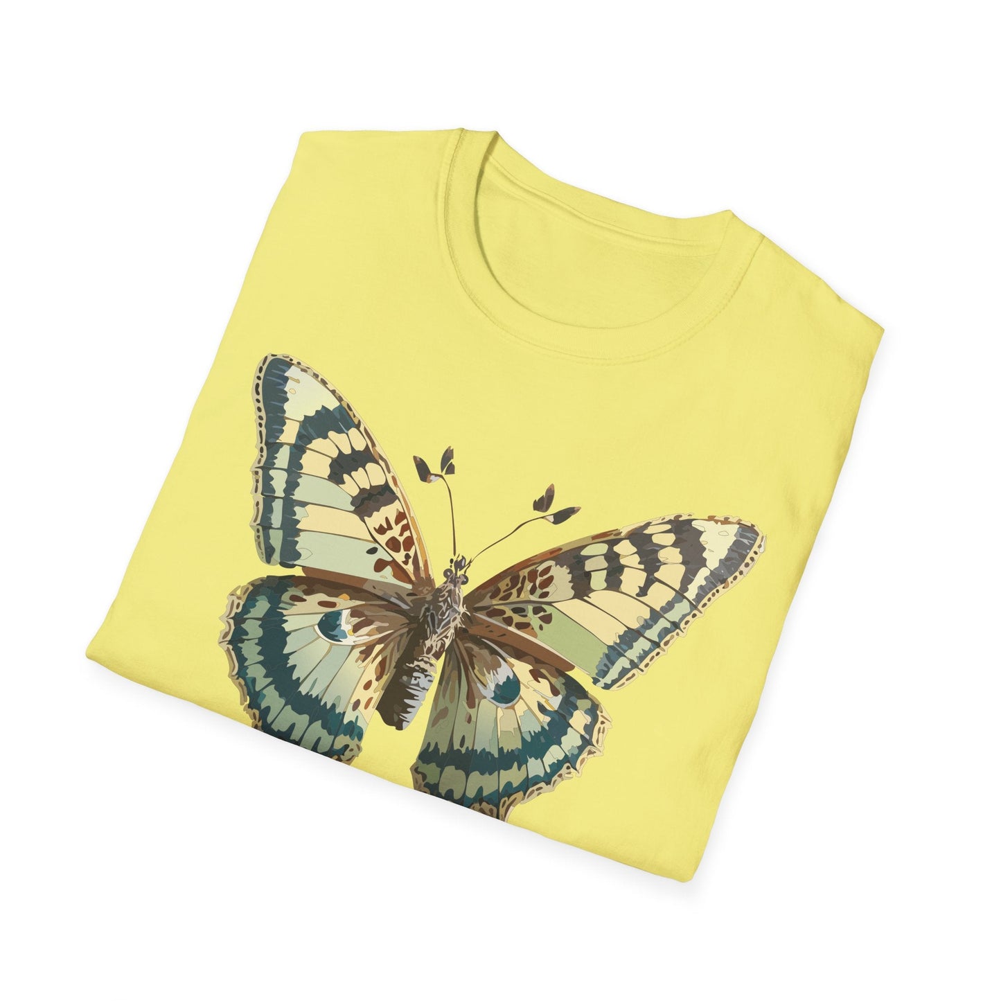 Butterfly Shirt Unisex T Shirt Monarch Butterfly Print Softstyle Gildan 64000 Tee