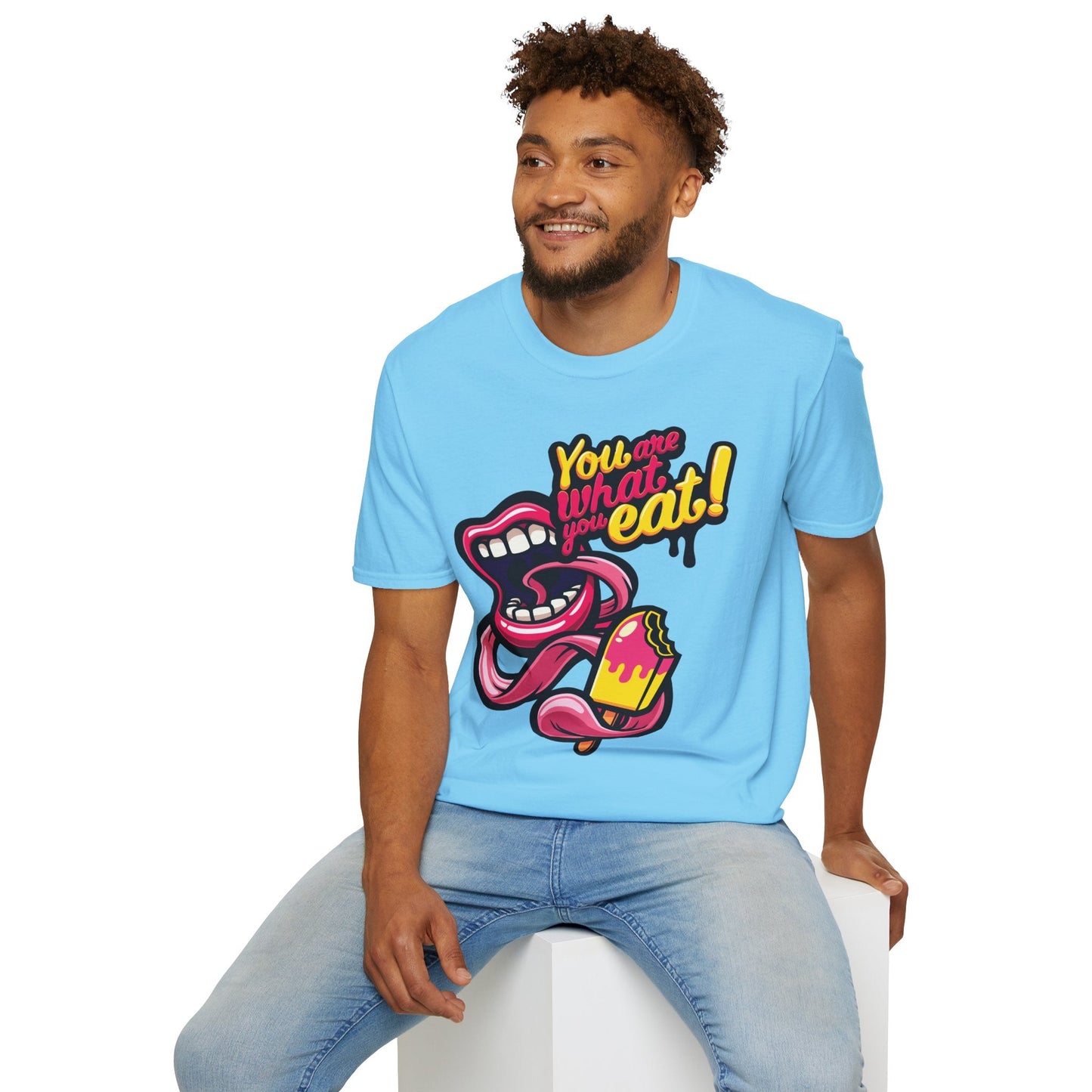 Cartoon T Shirt Animation T Shirt Funny Tee Shirt Unisex Softstyle Cotton Tee Premium