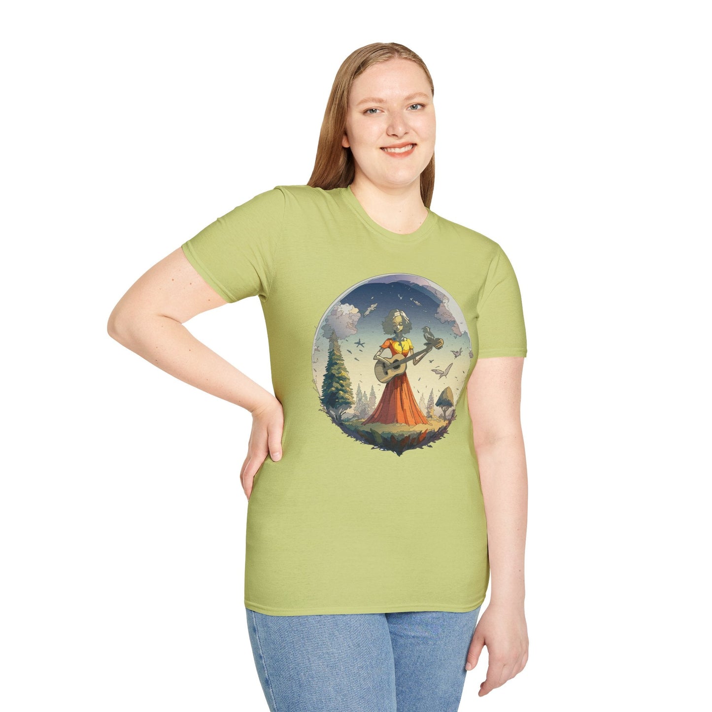 Womens T Shirts Ladies Graphic Tees Art Design Shirt Gildan Softstyle Tee Collection
