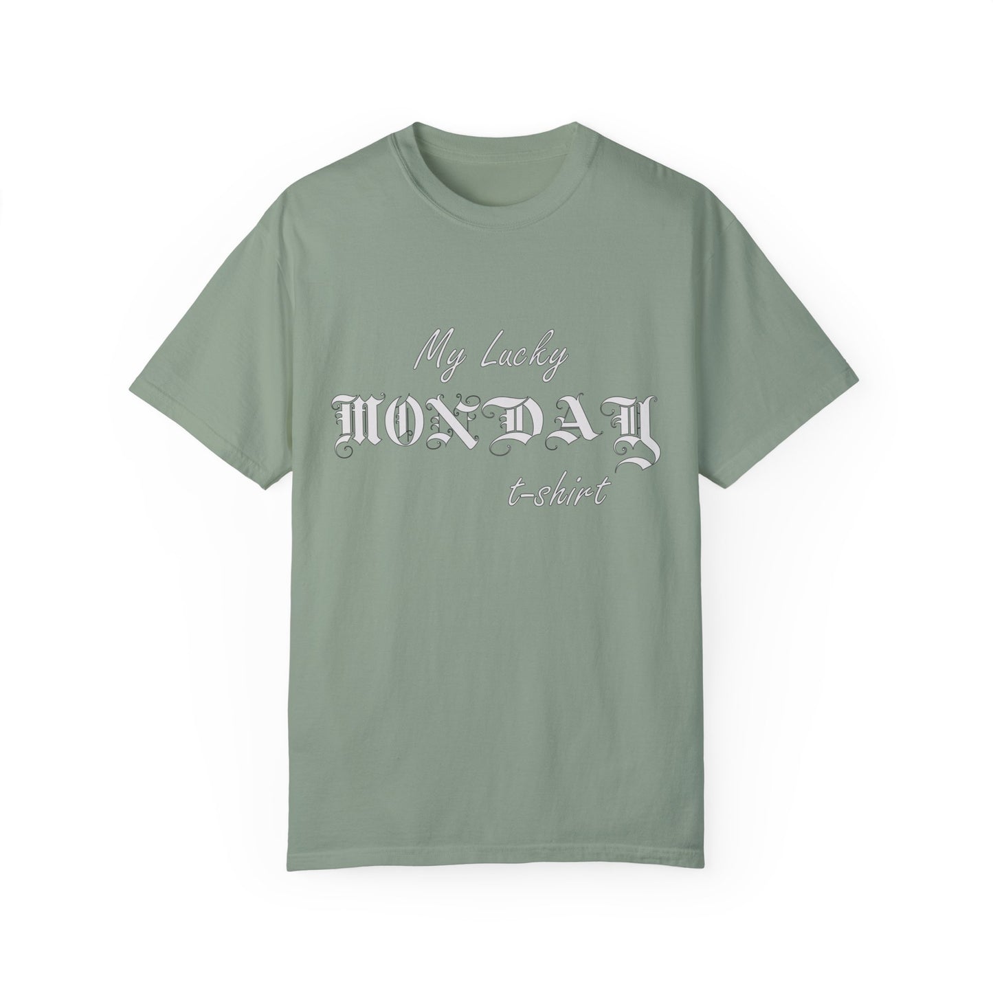 Unisex T-shirt with weekdays design