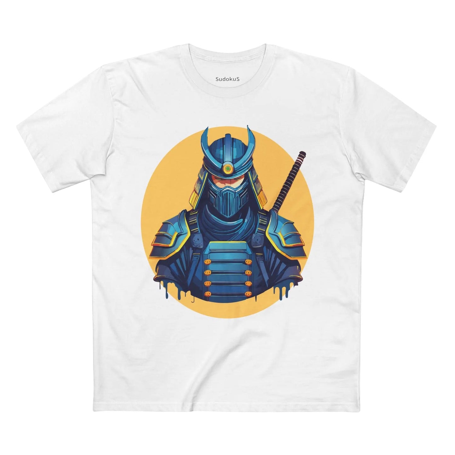 Samurai Graphic Unisex 100 Cotton Staple Tee 11