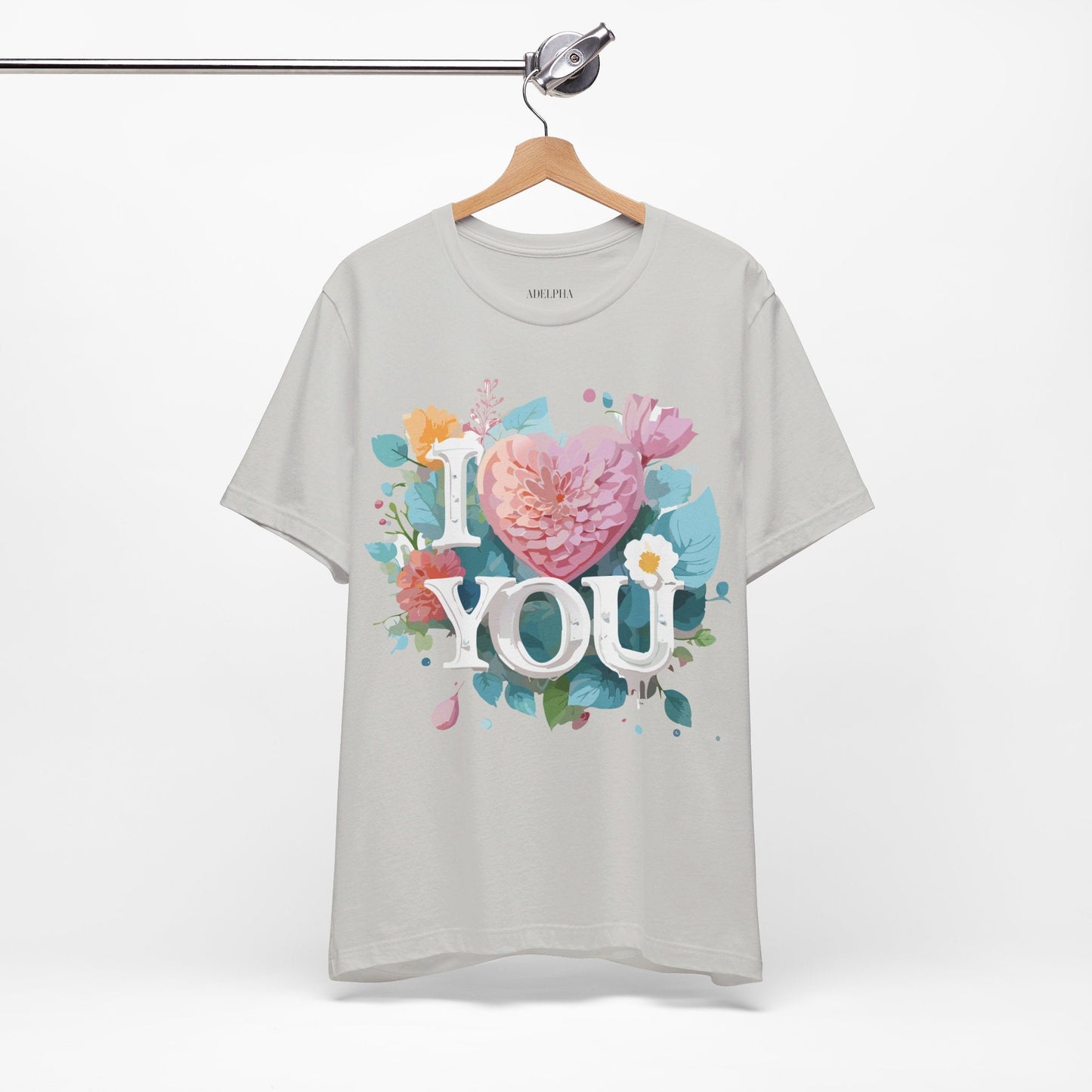 Valentine Graphic T Shirt Unisex Jersey Short Sleeve Tee With Adelpha Artwork Design