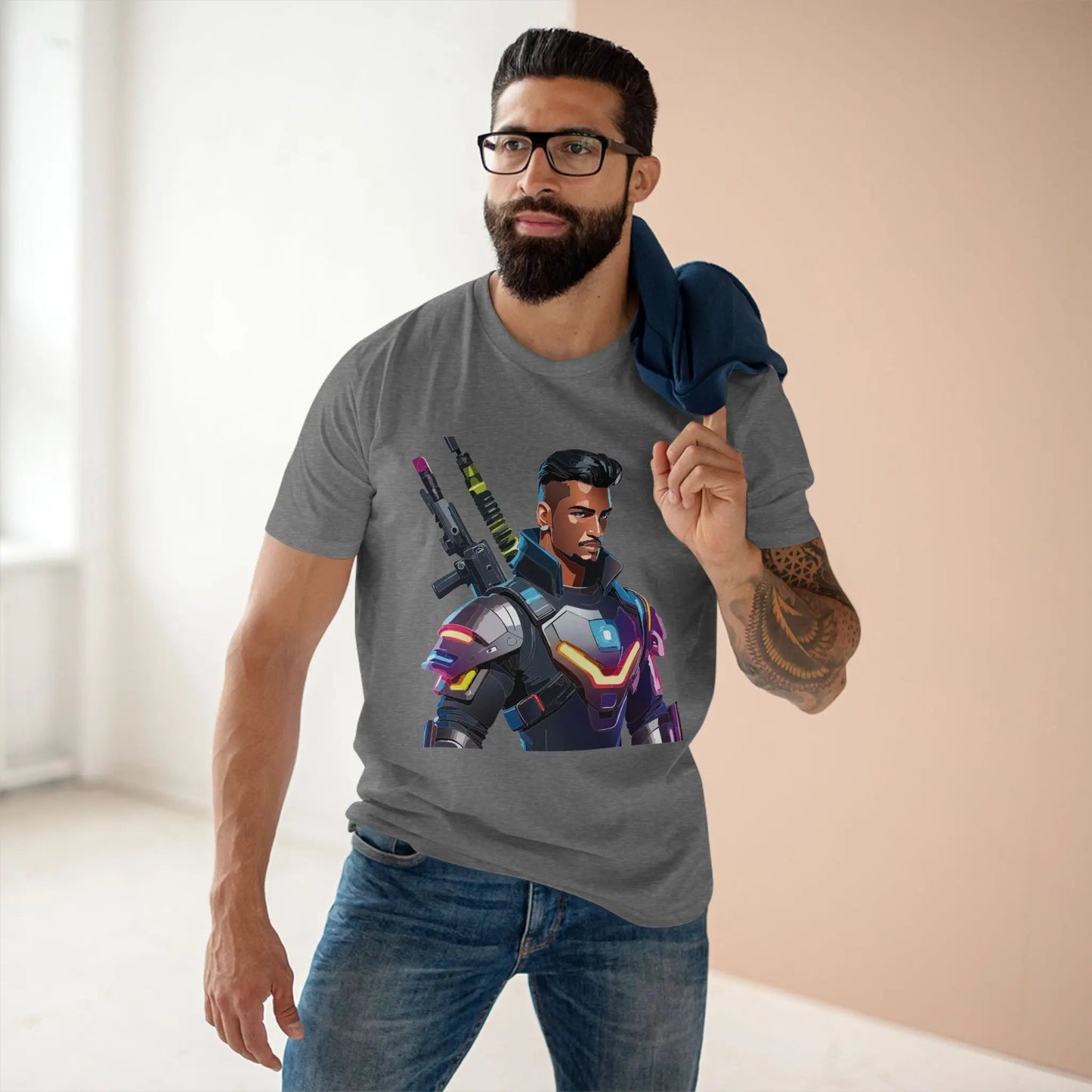 Robocop Graphic Unisex 100 Cotton Staple Tee 10