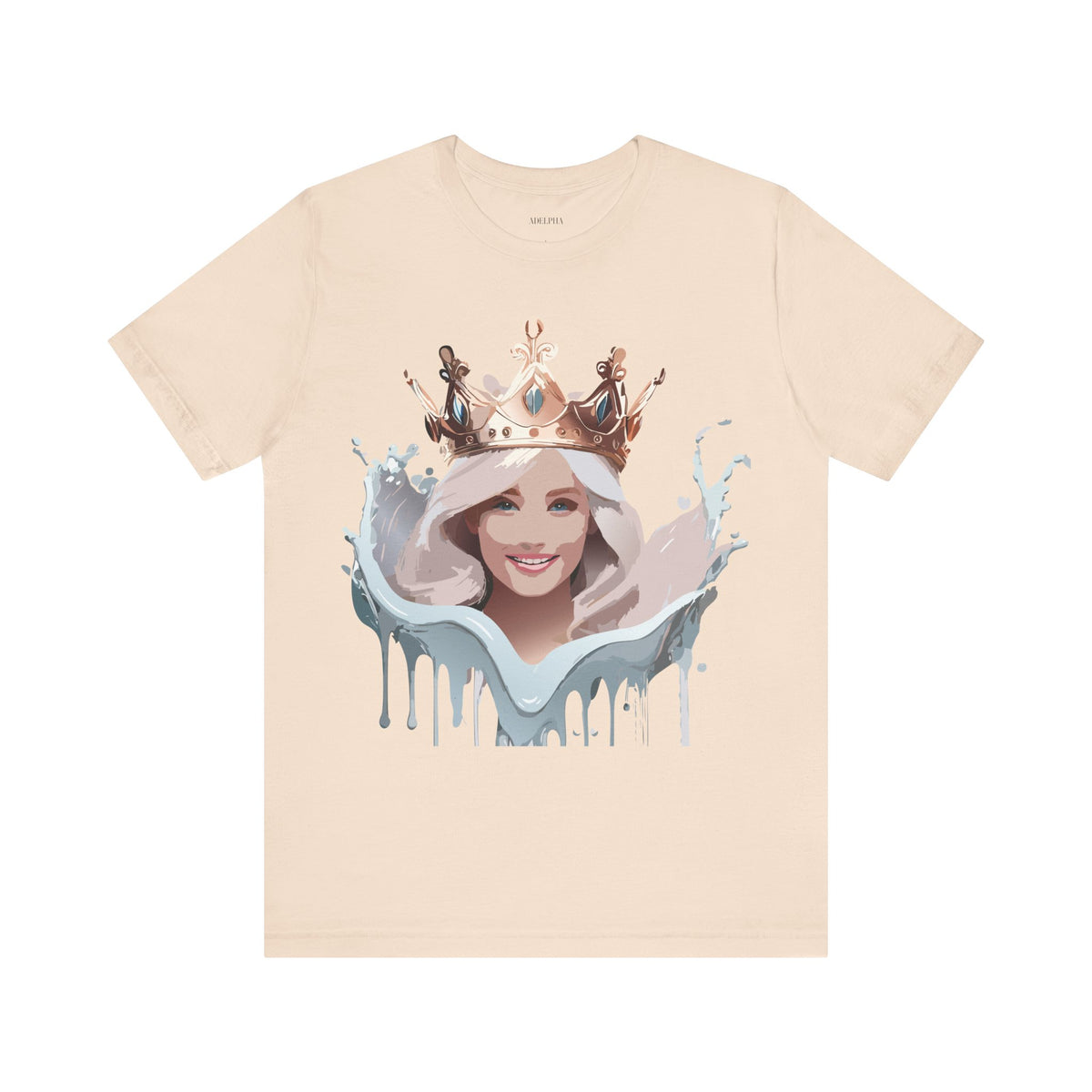Queen Graphic Unisex Cotton Bella+Canvas Tee with Art Design m189