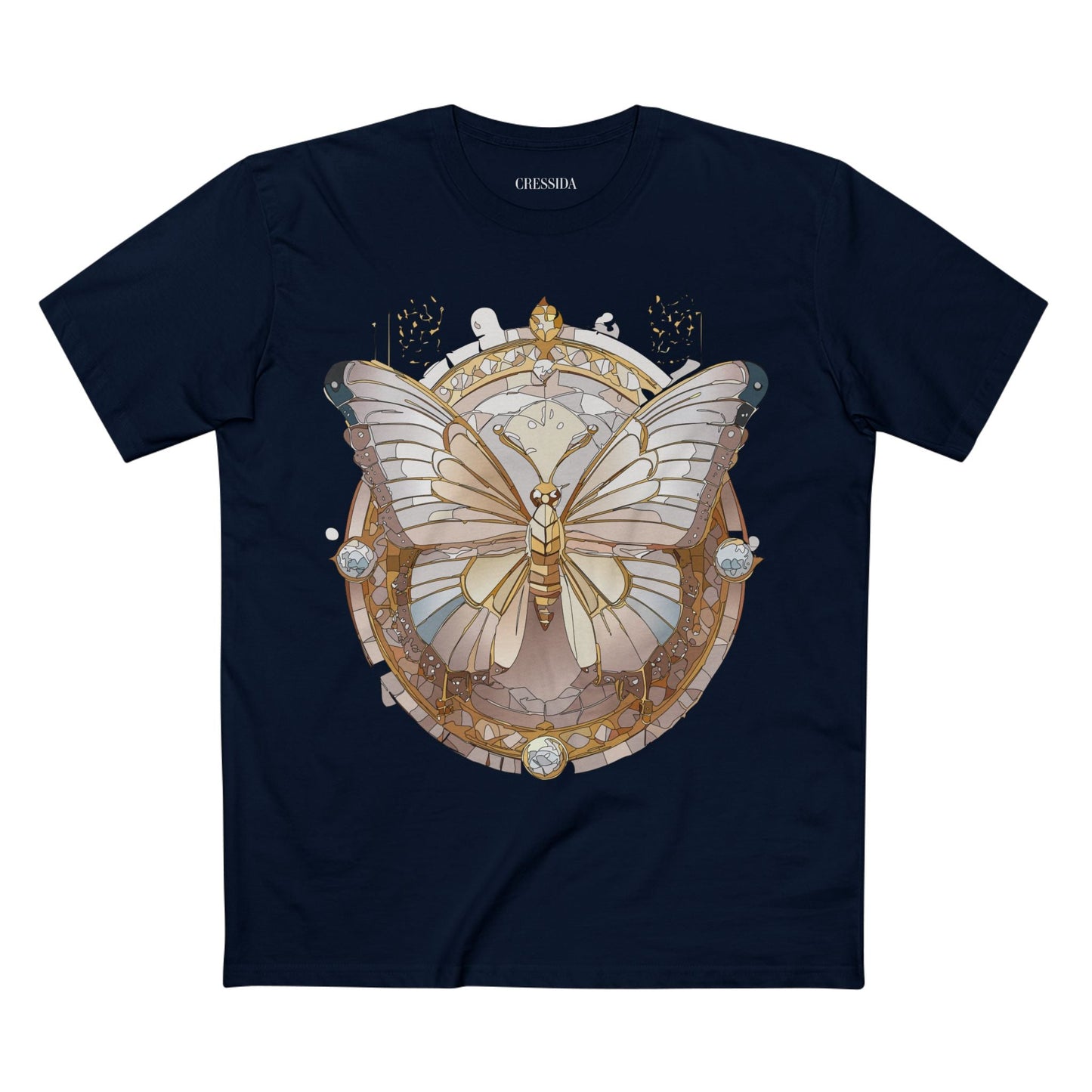 Butterfly Graphic Design Unisex 100 Cotton Tee 7
