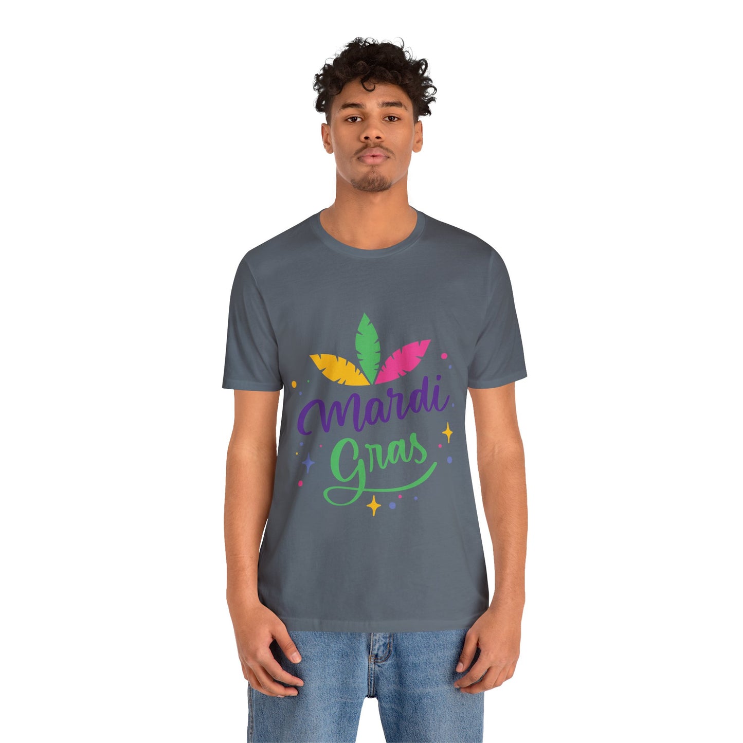 Unisex Cotton Tee Shirt for Mardi Gras