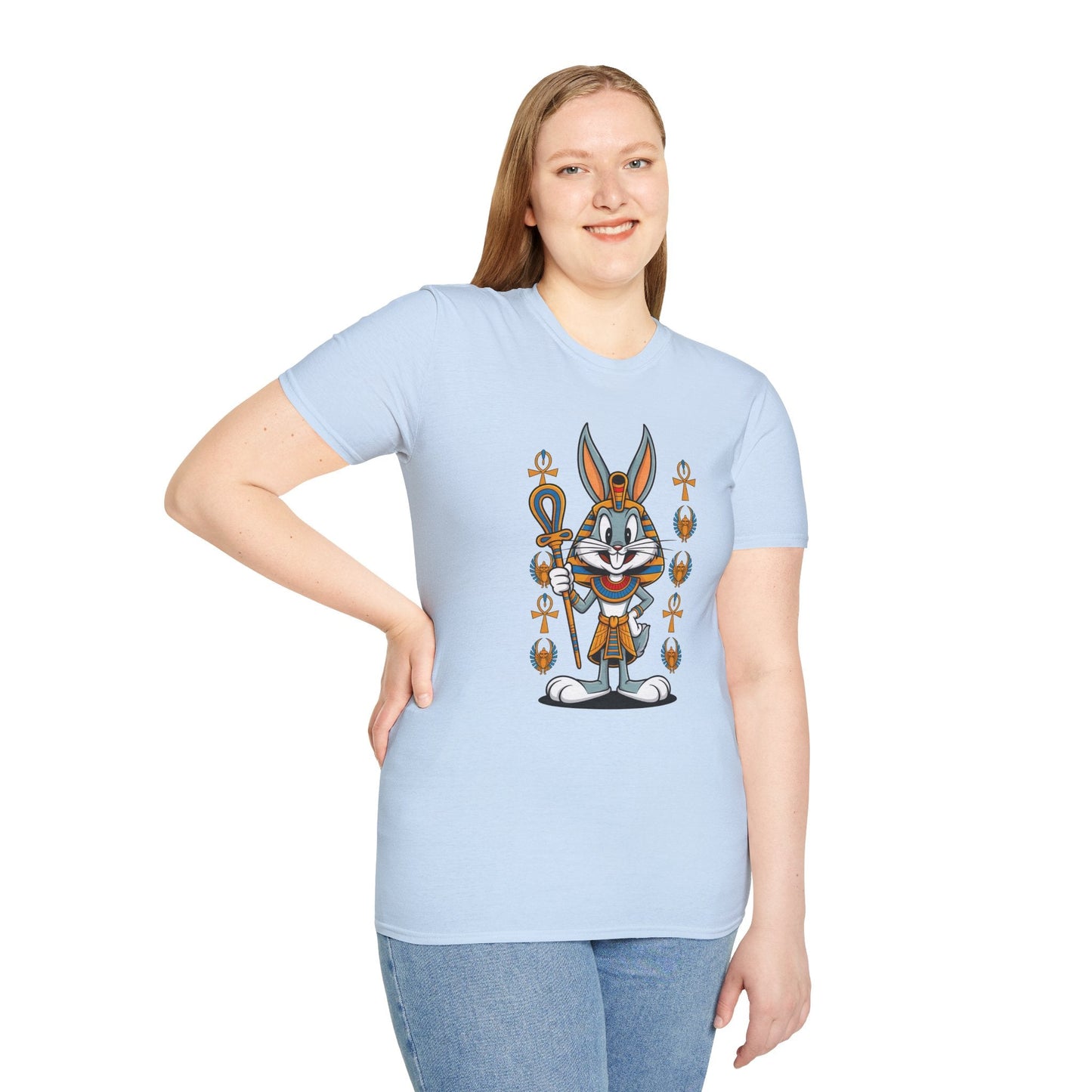 Bugs Bunny Shirt Unisex T Shirt Cartoon Tee Softstyle 100 Cotton Breathable Everyday Tee
