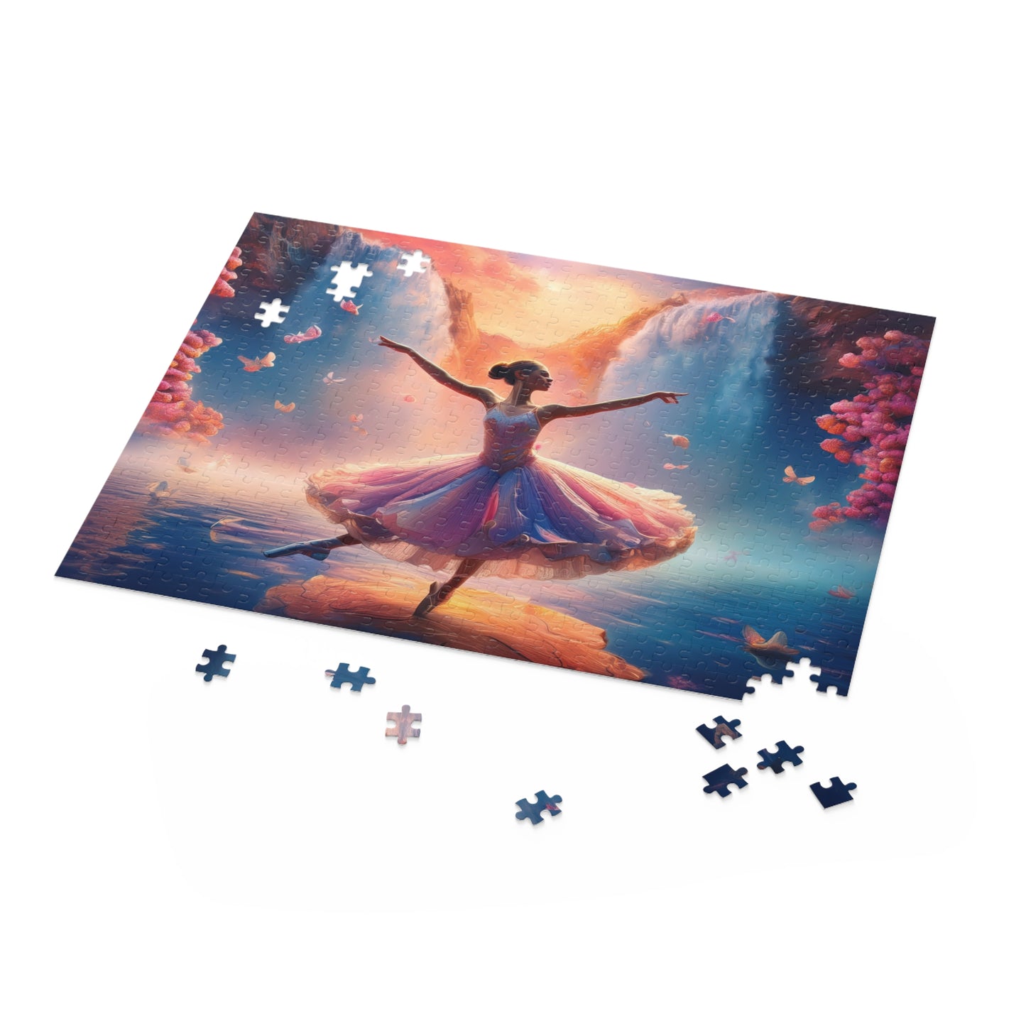 Ballerina Puzzle 500-Chipboard Pieces in Box | Kids Puzzles Size: 16" x 20",  Ages 9+ and Family pn13